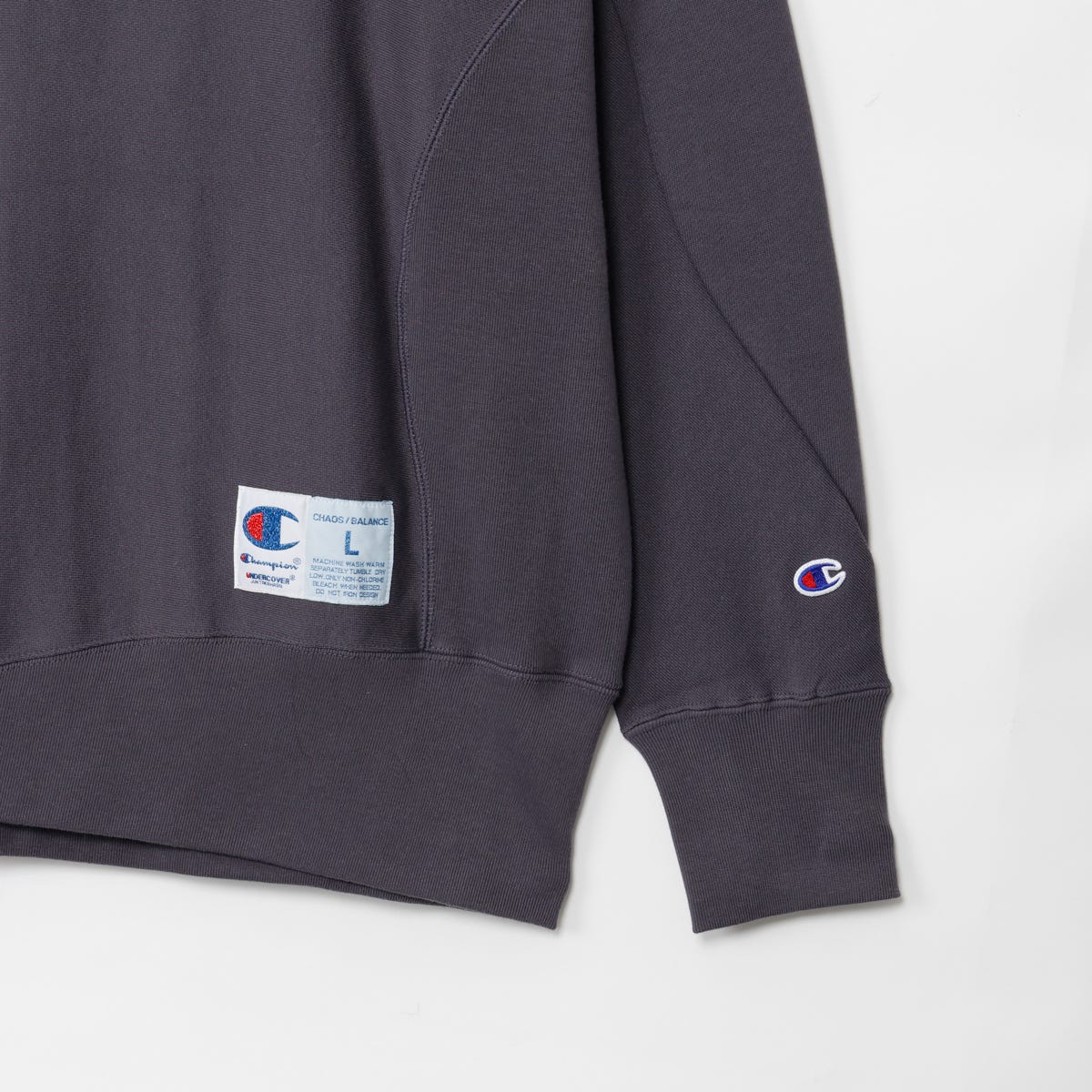 【キャンペーン対象外】Champion × UNDERCOVER リバースウィーブ(R) クルーネックスウェットシャツ(C8-D017)