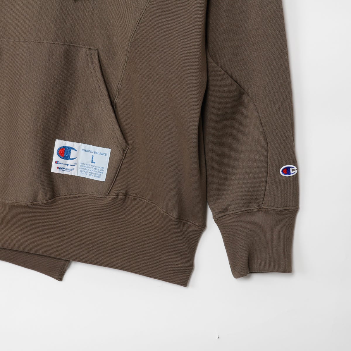 【キャンペーン対象外】Champion × UNDERCOVER リバースウィーブ(R) フーデッドスウェットシャツ(C8-D108)