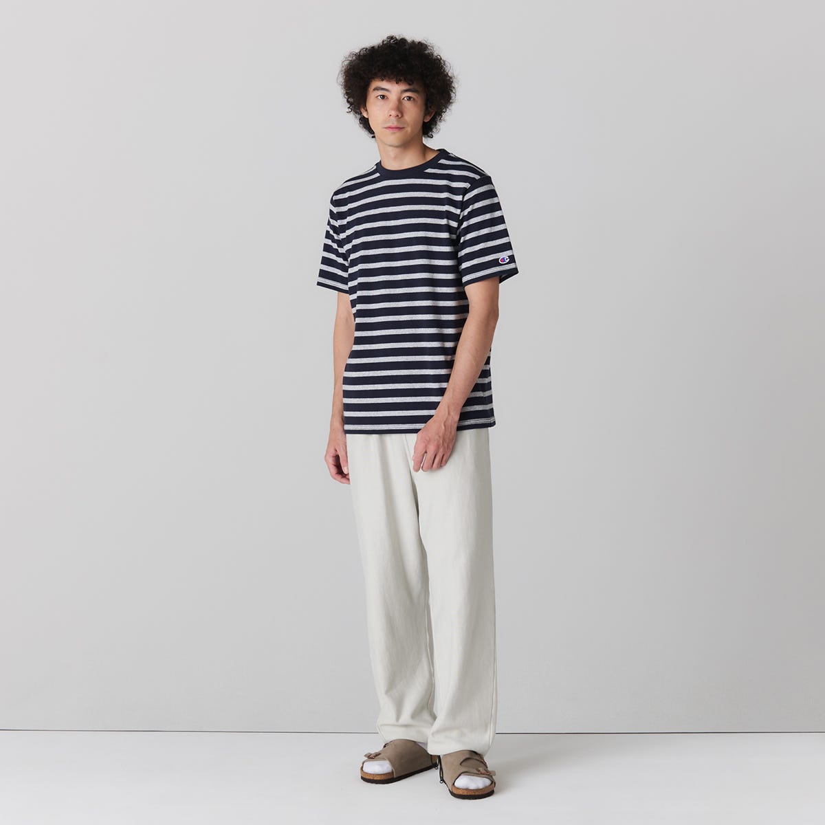 ショートスリーブボーダーTシャツ