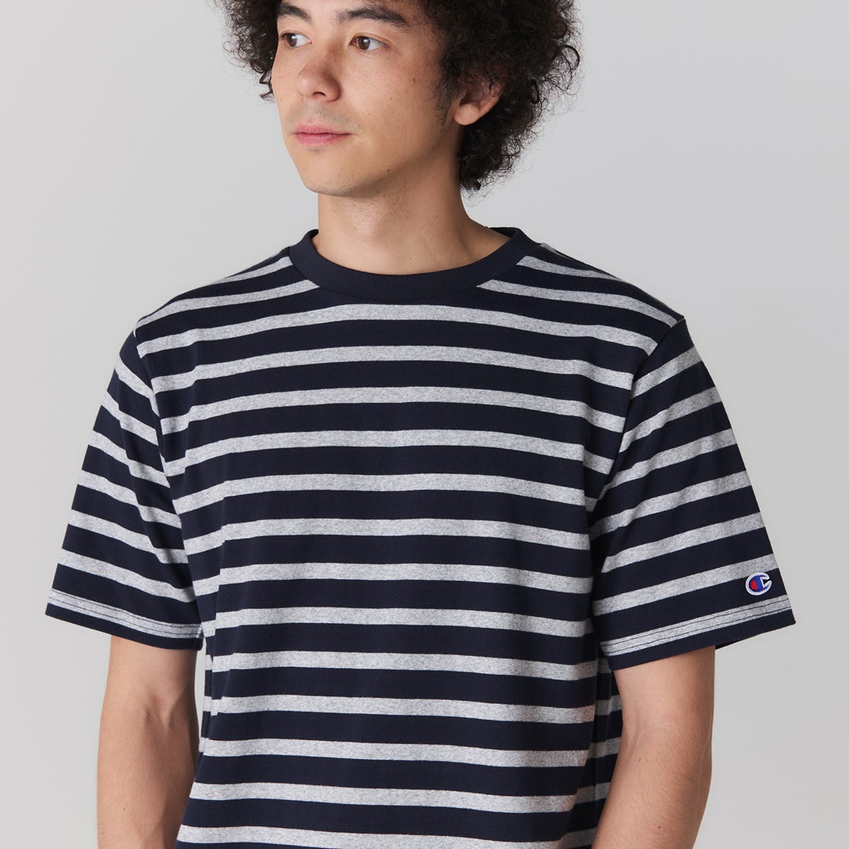 ショートスリーブボーダーTシャツ