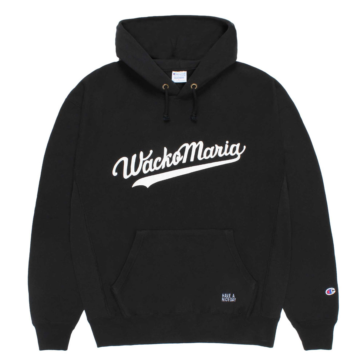 Champion × WACKO MARIA リバースウィーブ(R) フーデッドスウェットシャツ (C8-E126)