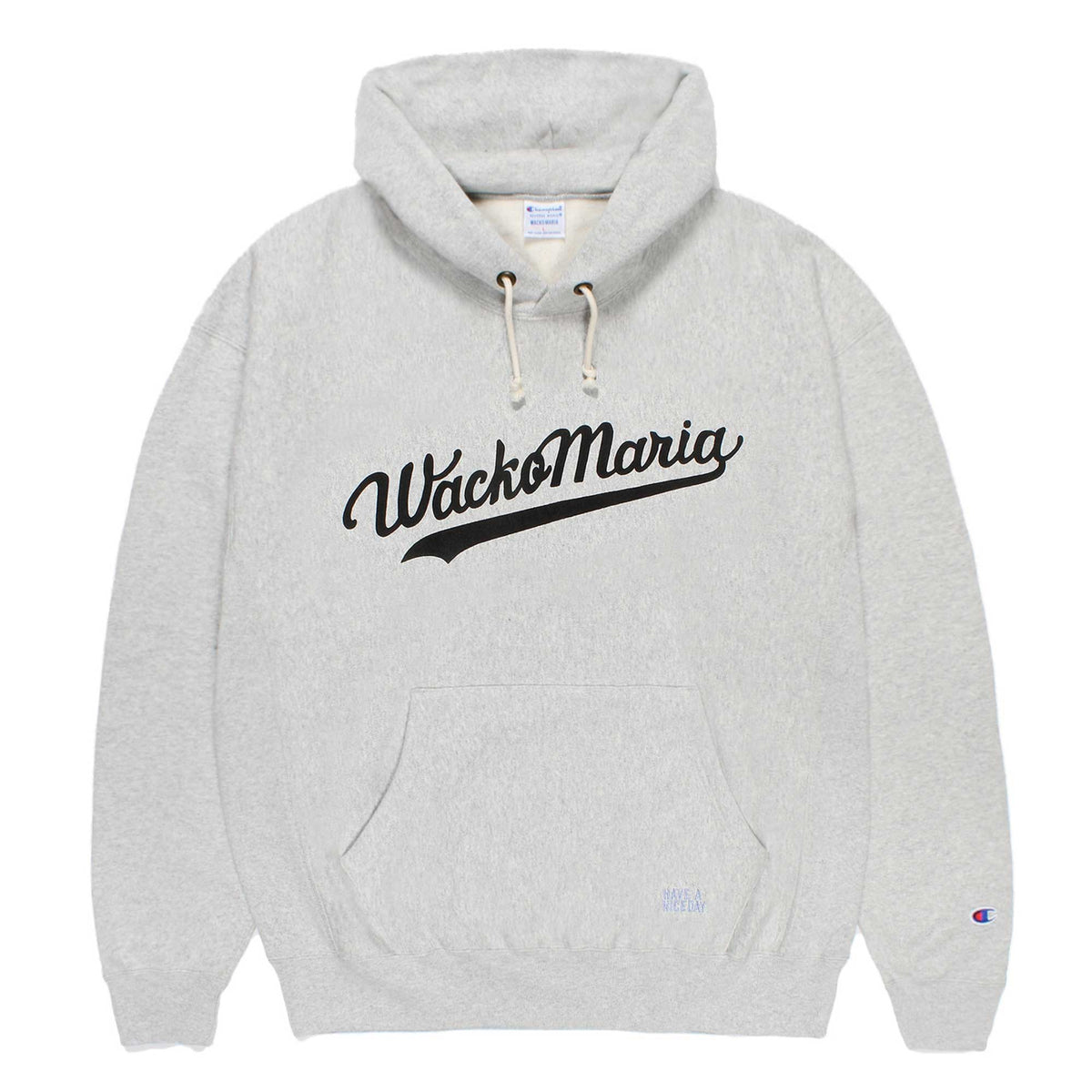 Champion × WACKO MARIA リバースウィーブ(R) フーデッドスウェットシャツ (C8-E126)