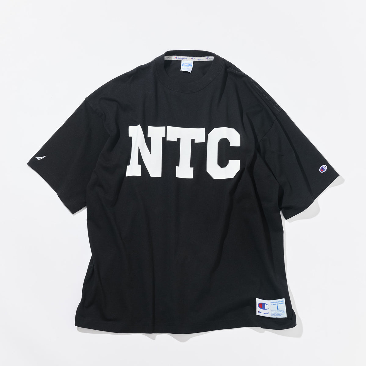 Champion × NAUTICA ショートスリーブ Tシャツ (C8-E304)
