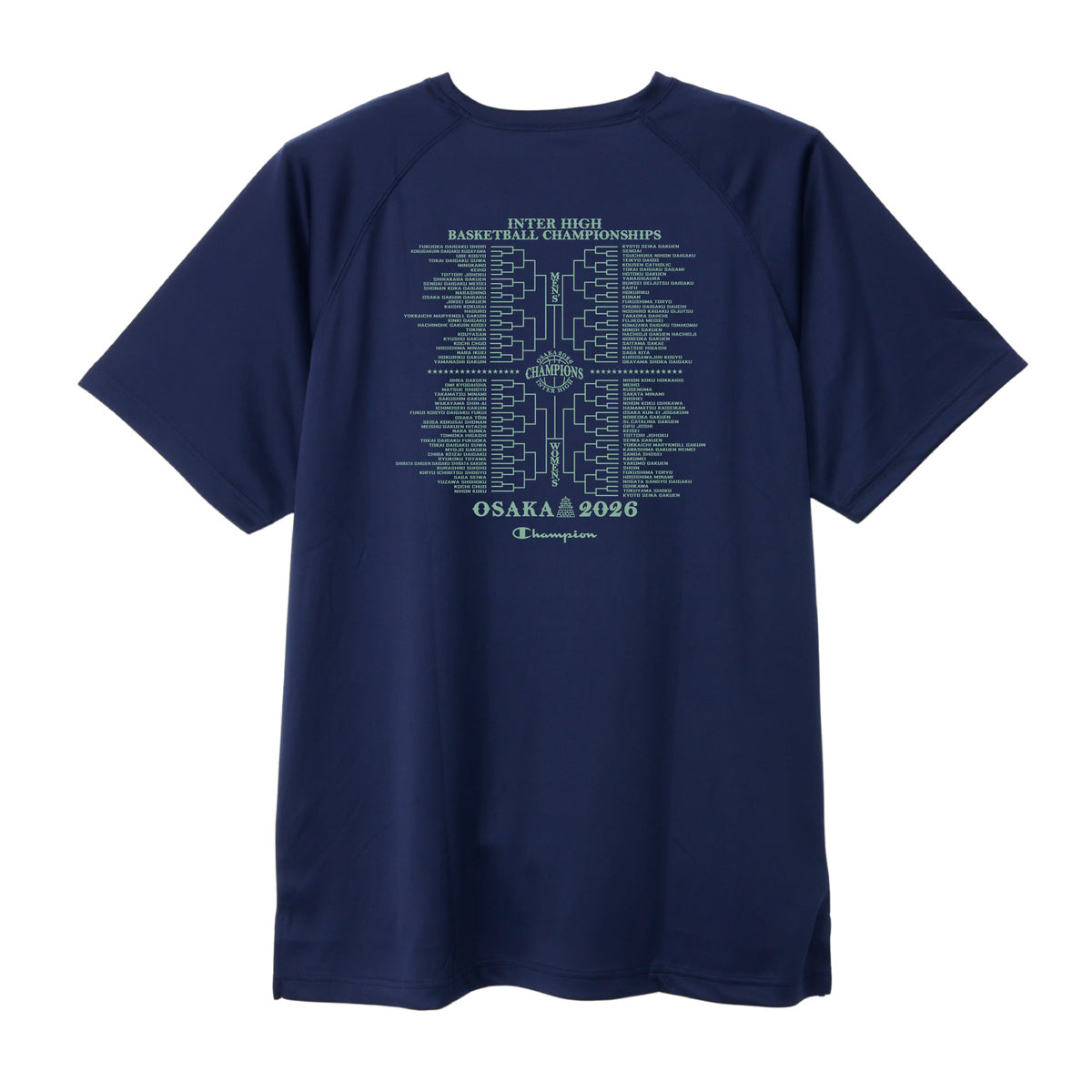 大阪府 インターハイ2026 バスケットボール競技 Tシャツ (C8-EB301)