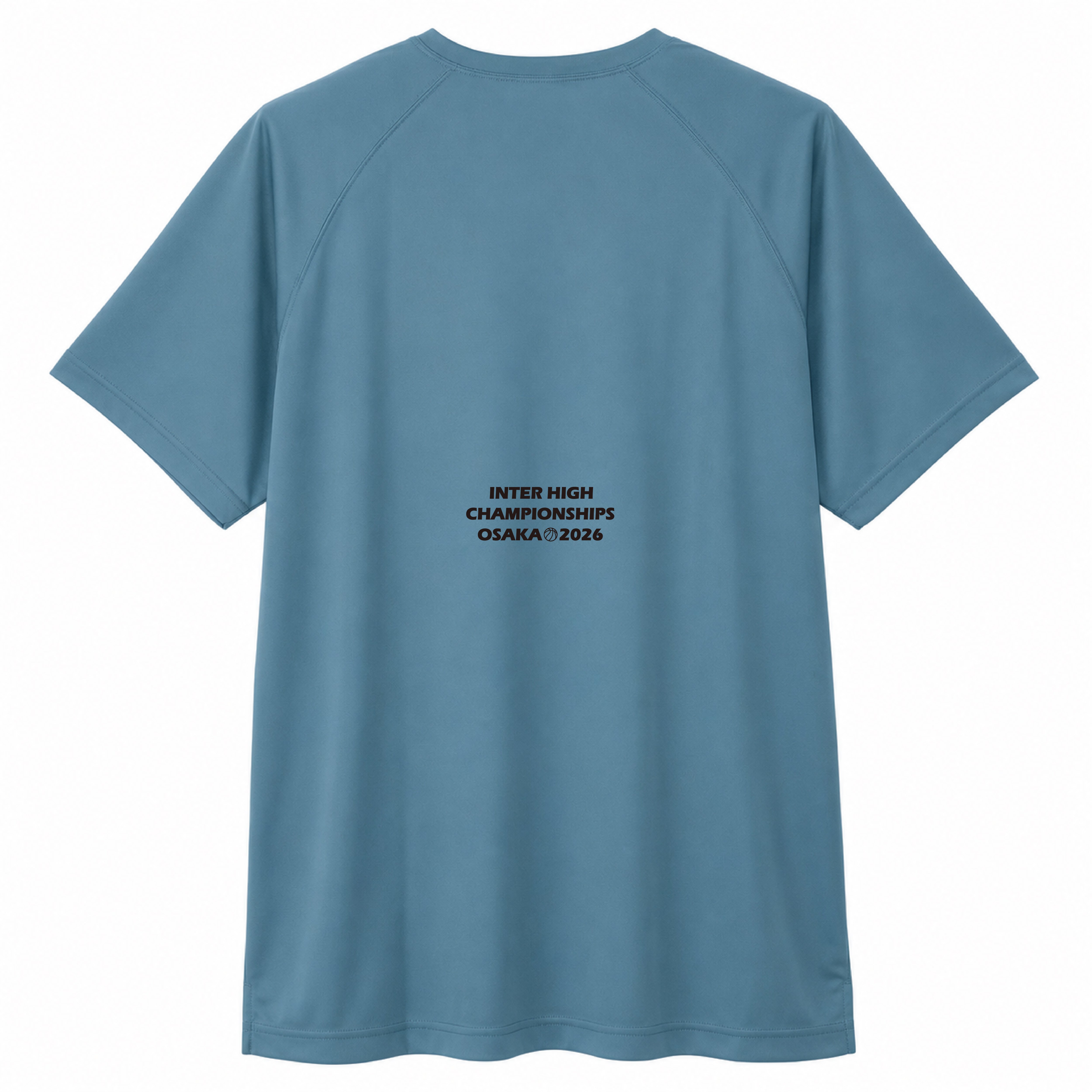 大阪府 インターハイ2026 バスケットボール競技 Tシャツ (C8-EB303)