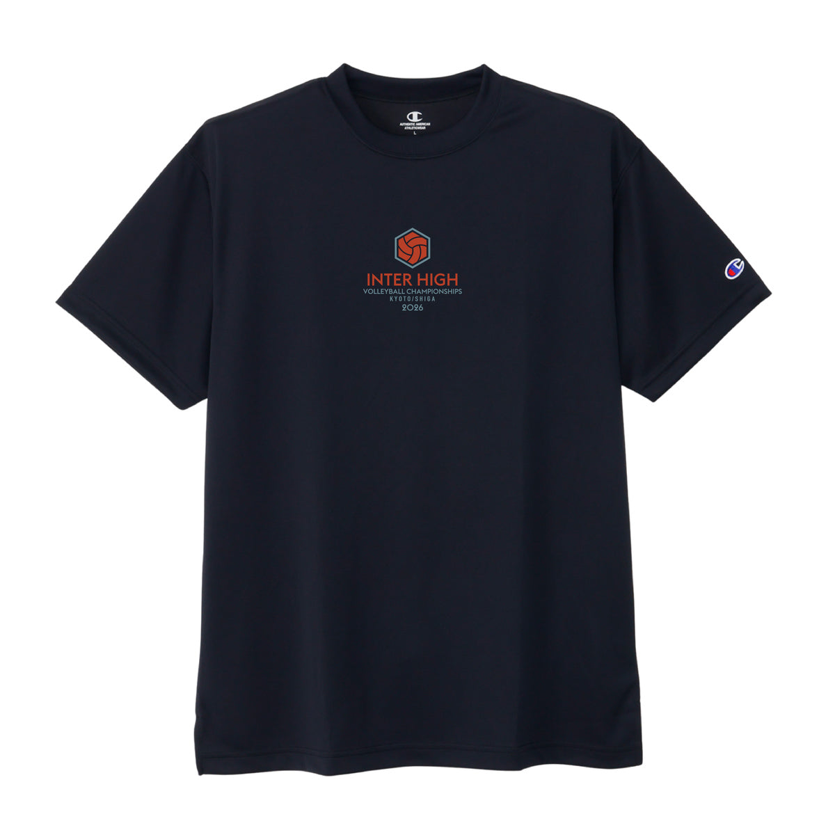 滋賀県 / 京都府 インターハイ2026 バレーボール競技 Tシャツ (C8-EV302)