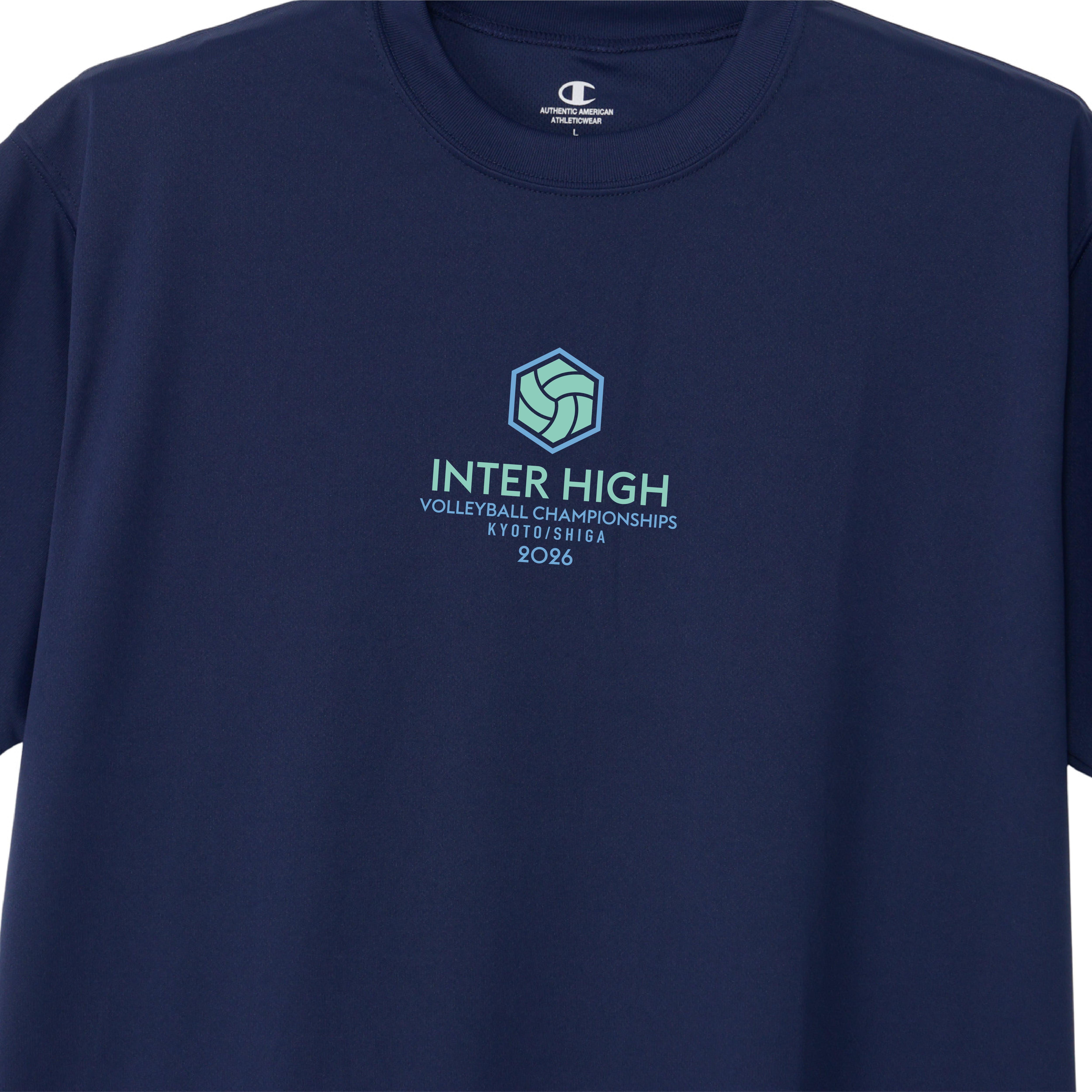 滋賀県 / 京都府 インターハイ2026 バレーボール競技 Tシャツ (C8-EV302)