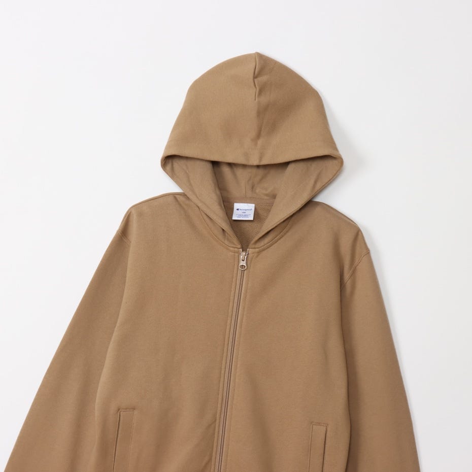 ジップフーデッドスウェットシャツ (CK-A102)