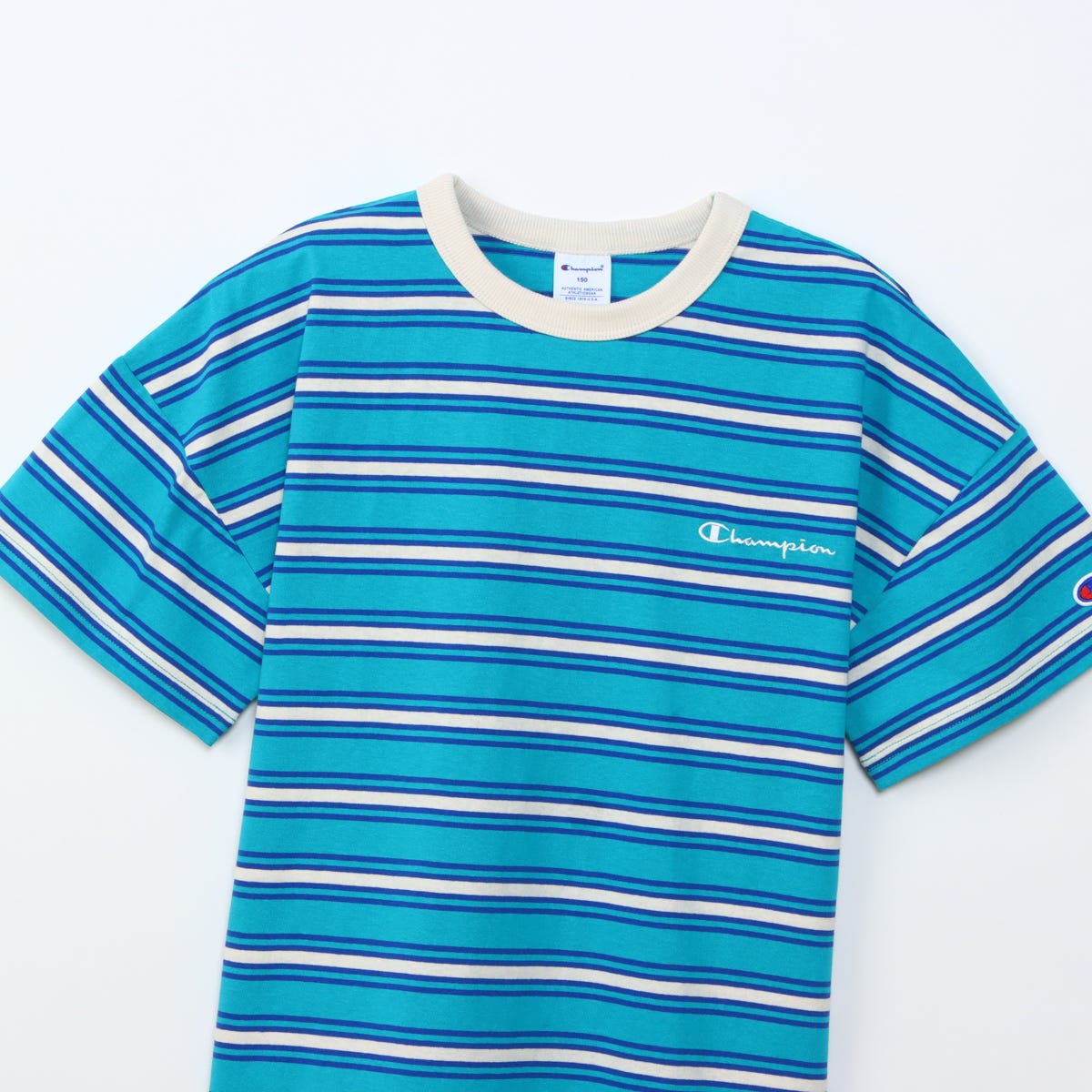 ボーダーショートスリーブTシャツ (CK-B325)