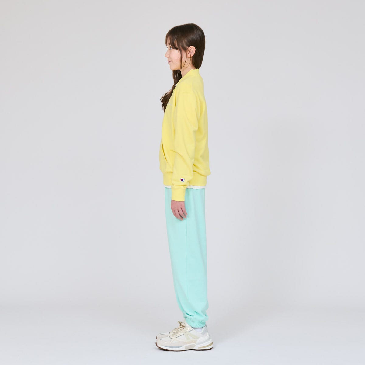 キッズ ジップスウェットシャツ (CK-D003)