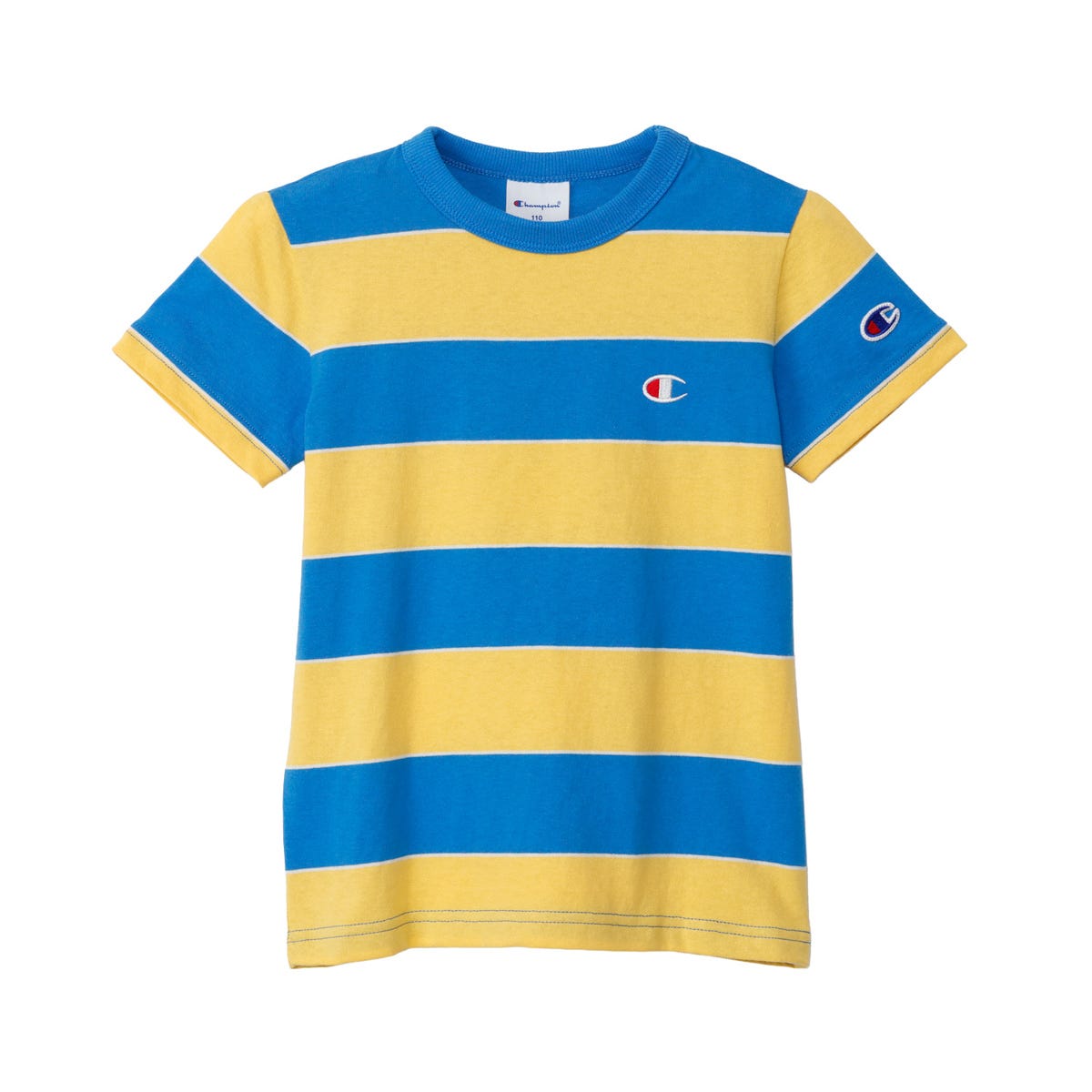 キッズ ボーダーショートスリーブTシャツ (CK-D322)