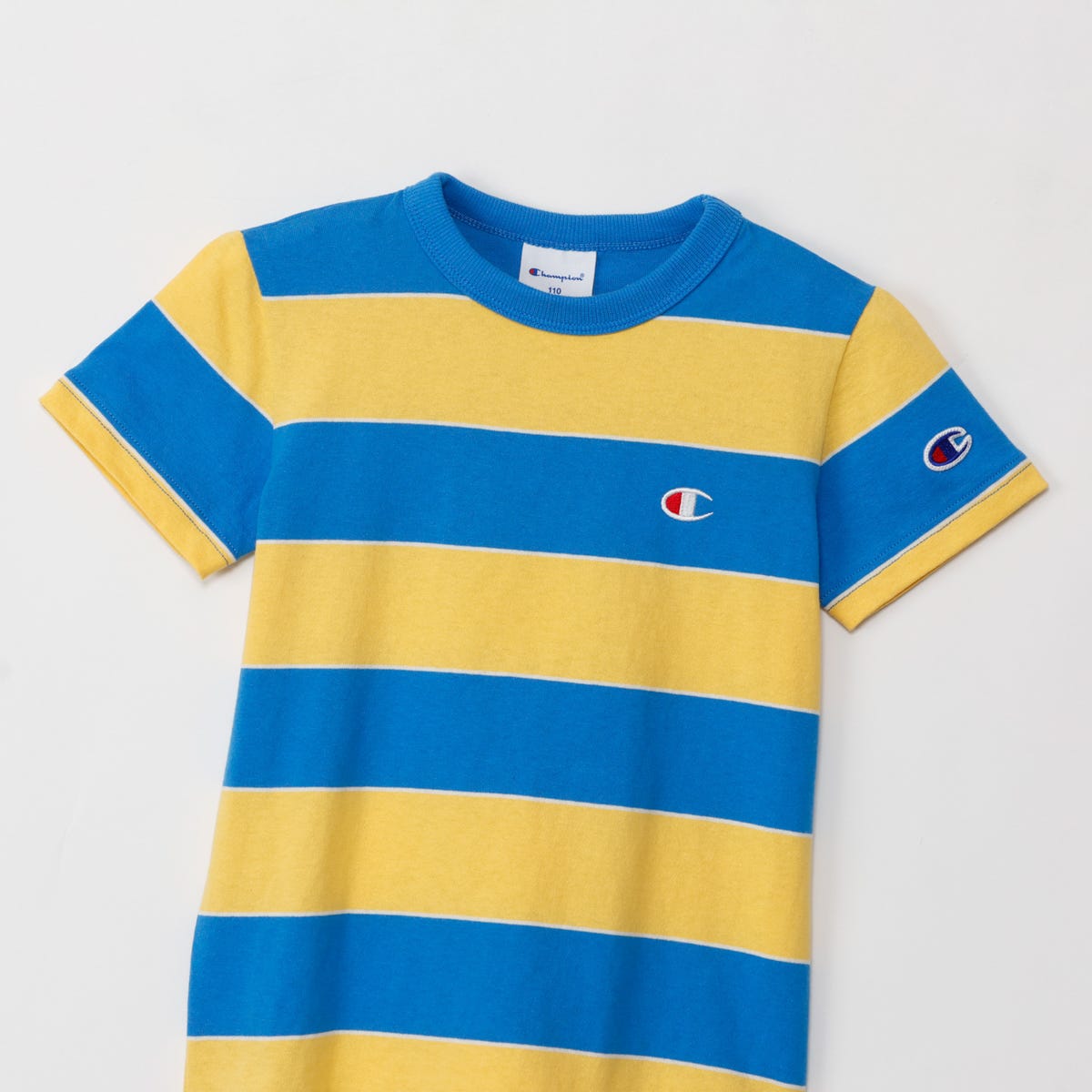 キッズ ボーダーショートスリーブTシャツ (CK-D322)