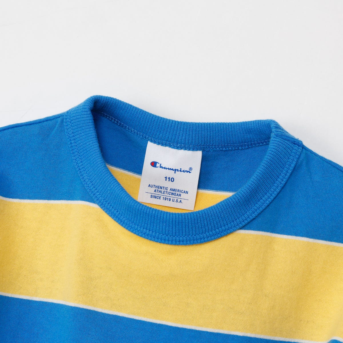 キッズ ボーダーショートスリーブTシャツ (CK-D322)