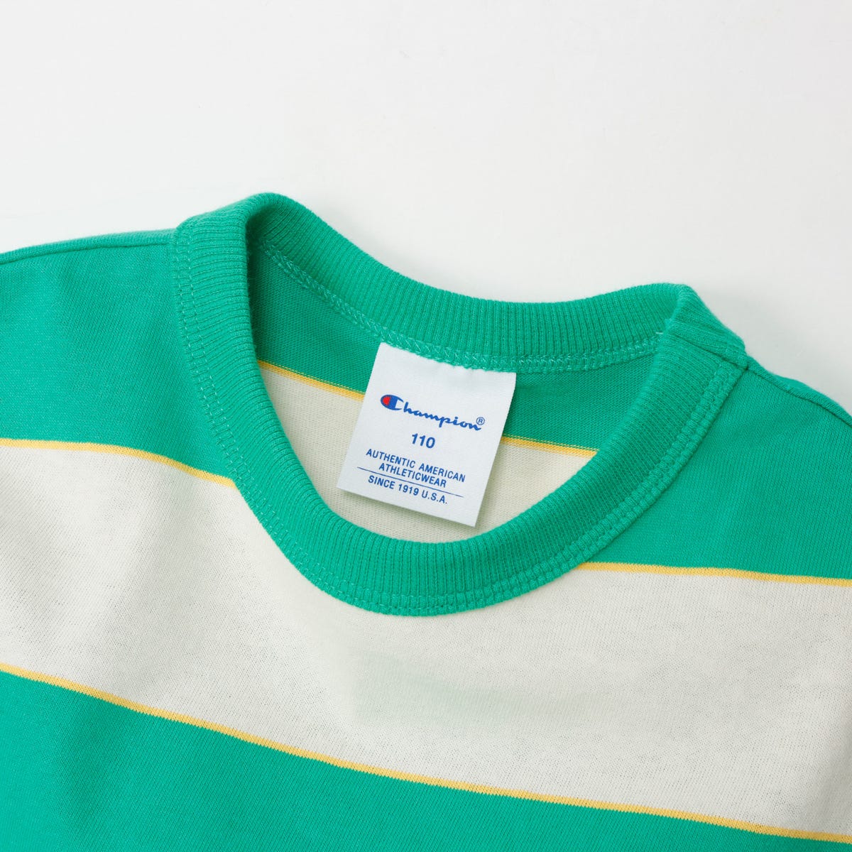 キッズ ボーダーショートスリーブTシャツ (CK-D322)