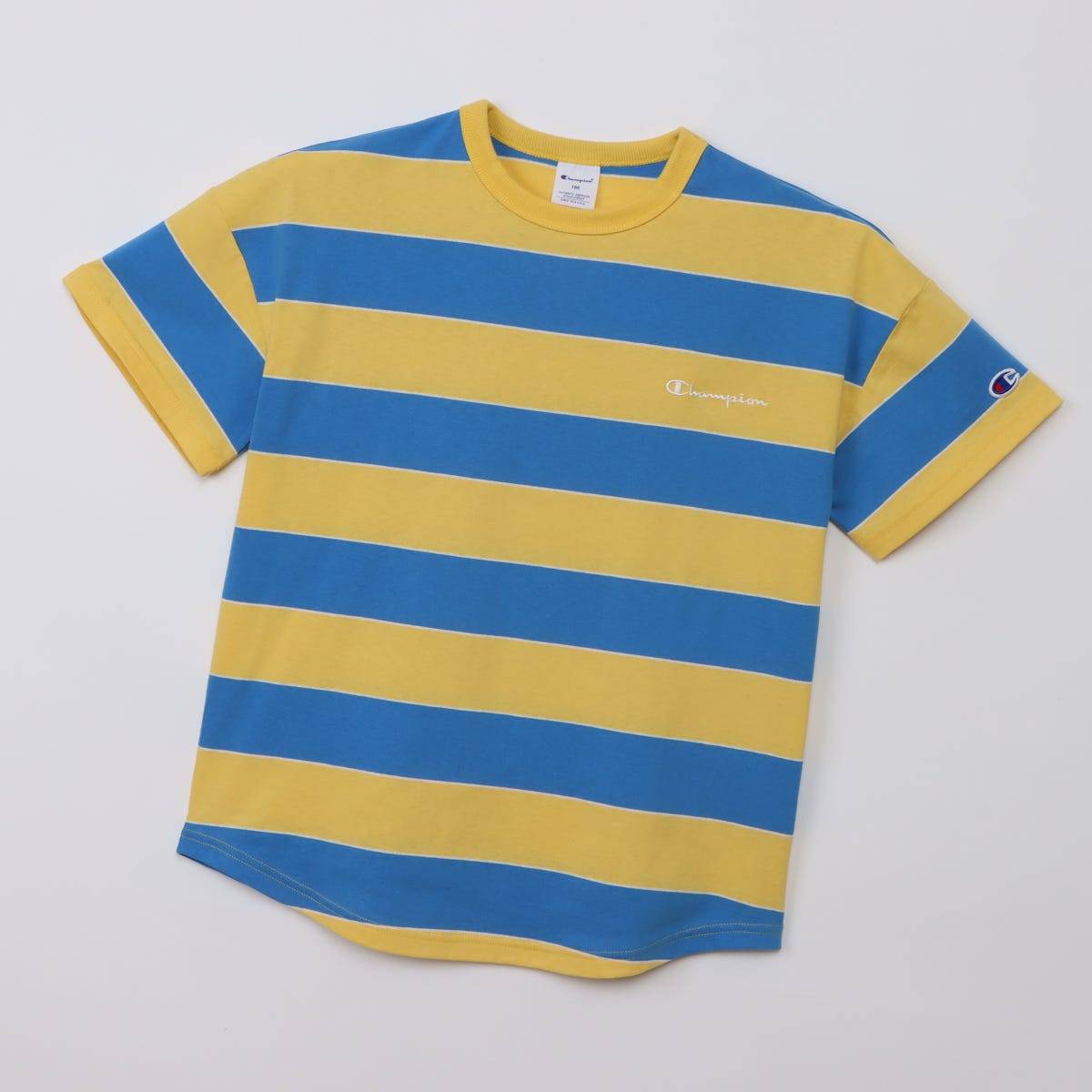 キッズ ボーダーショートスリーブTシャツ (CK-D323)