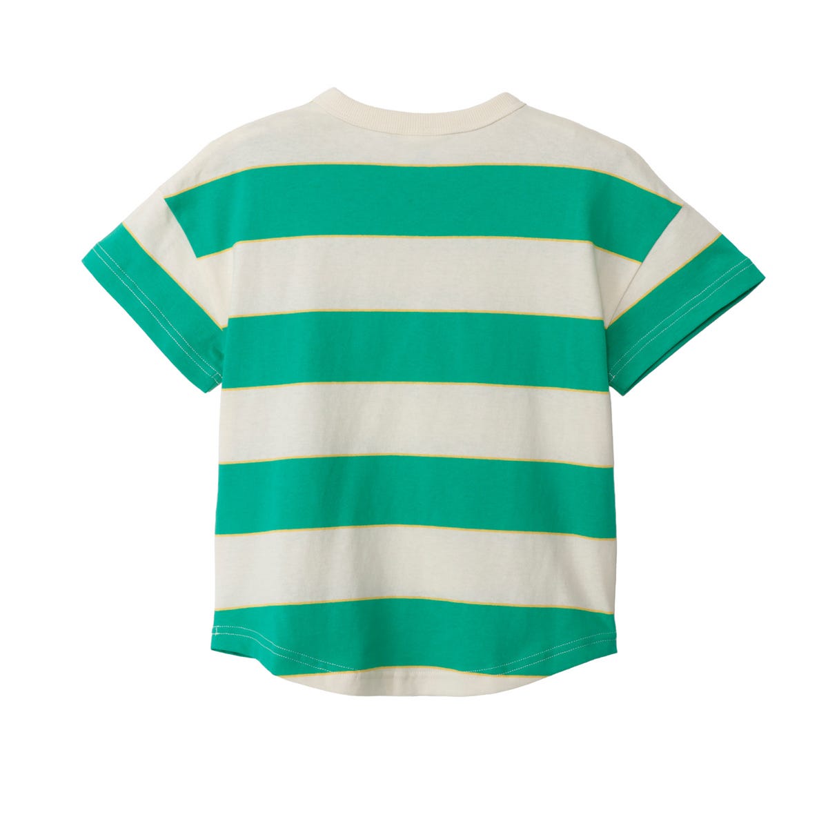 キッズ ボーダーショートスリーブTシャツ (CK-D323)