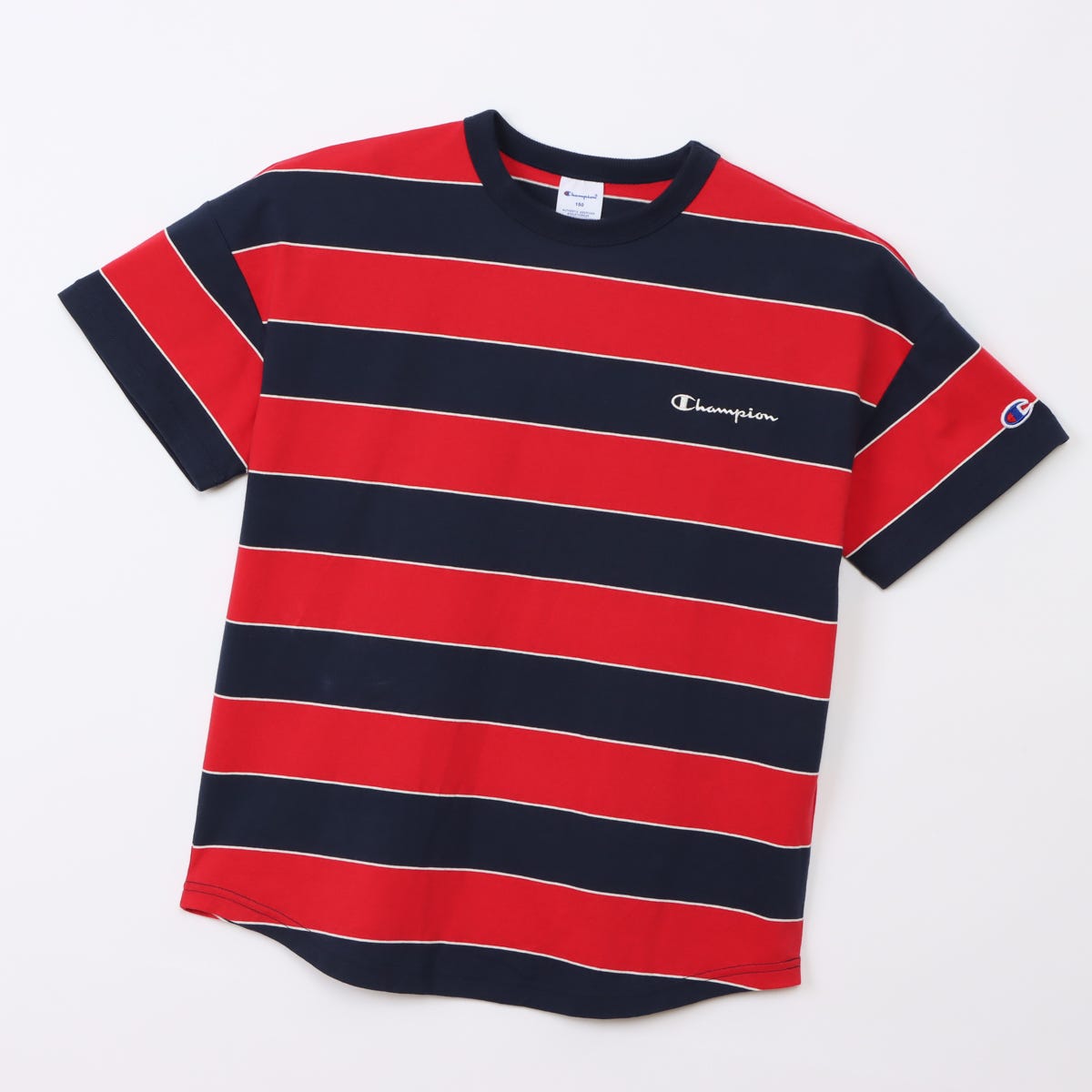 キッズ ボーダーショートスリーブTシャツ (CK-D323)