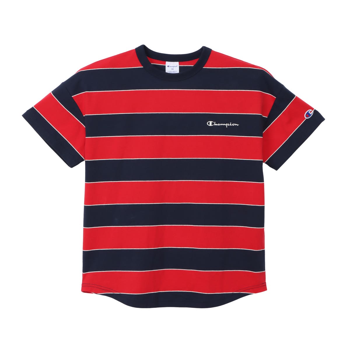 キッズ ボーダーショートスリーブTシャツ (CK-D323)