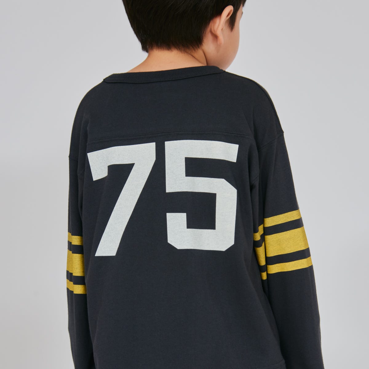 キッズ ロングスリーブフットボールTシャツ (CK-D401)