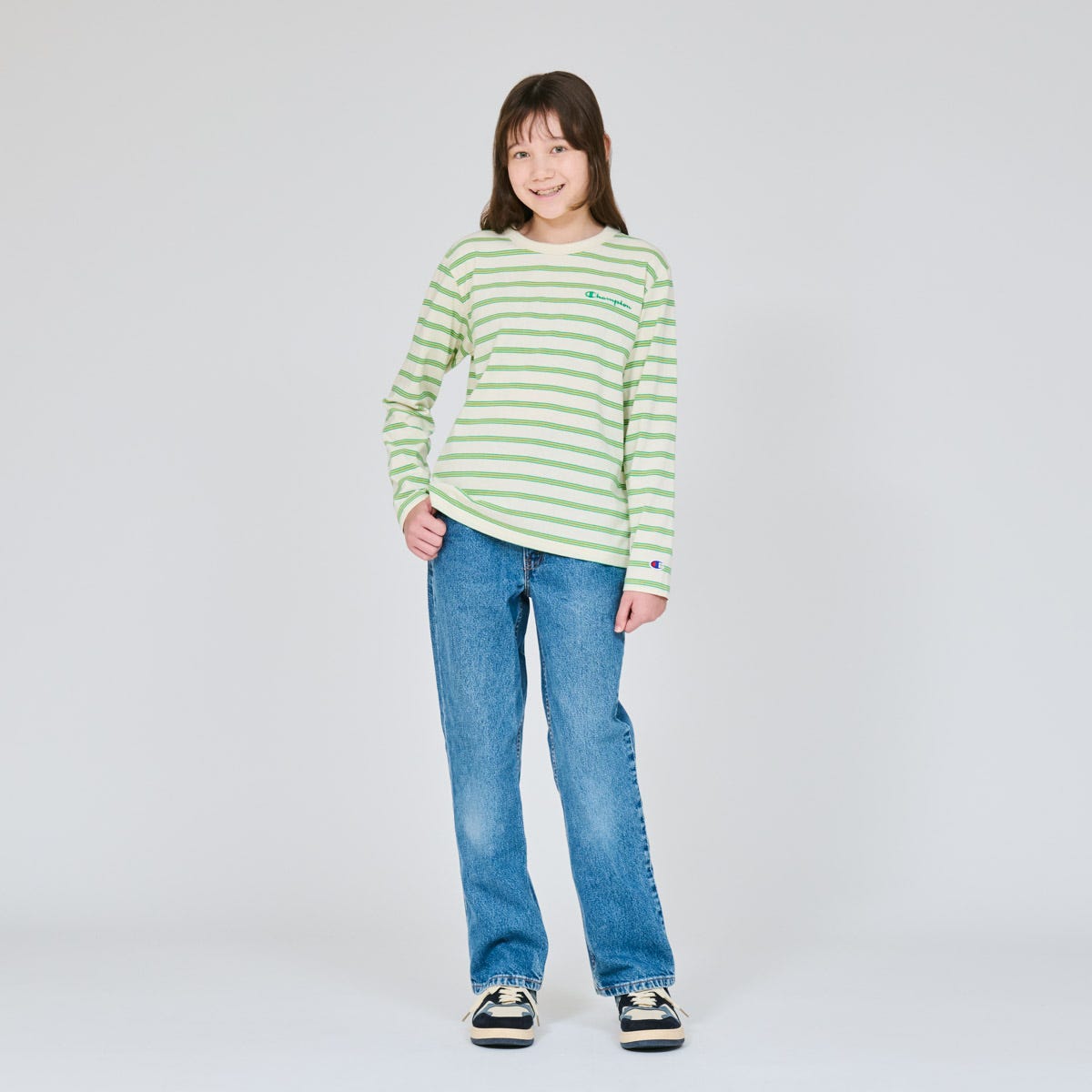 キッズ ロングスリーブTシャツ (CK-D403)