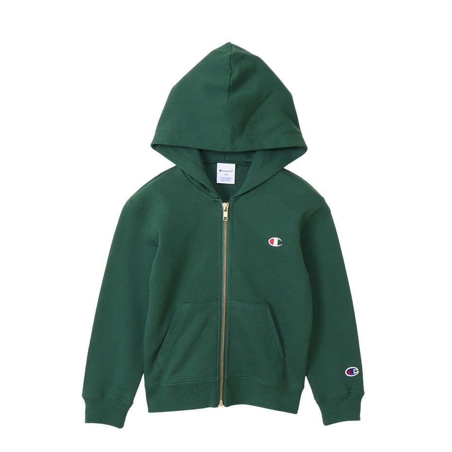 ジップフーデッドスウェットシャツ