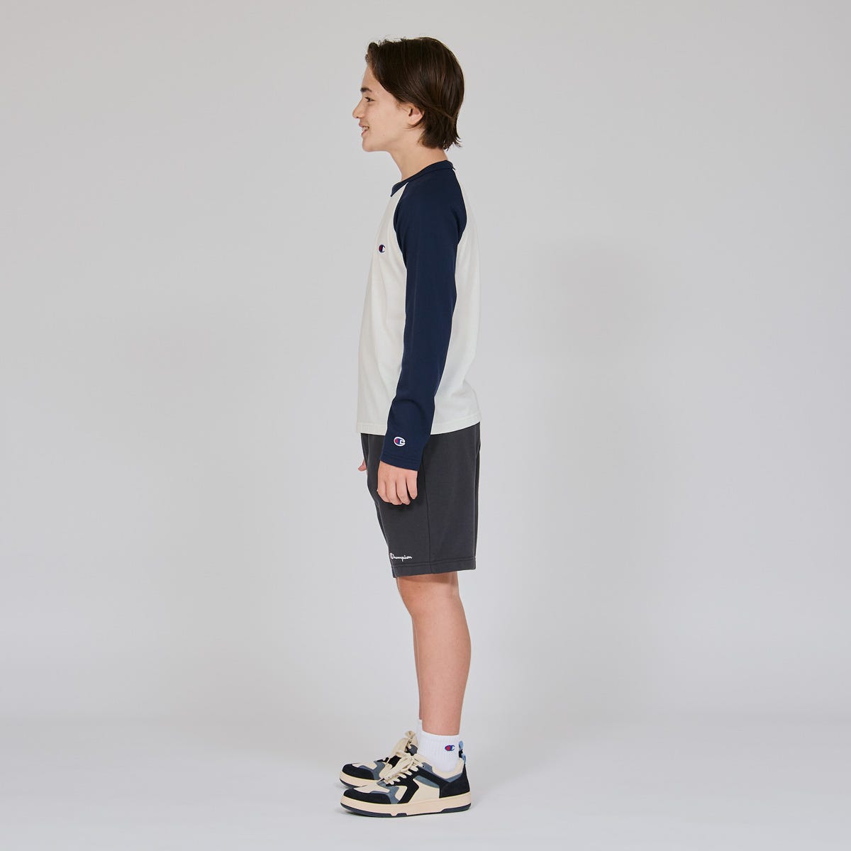 ラグランロングスリーブTシャツ (CK-Y403)