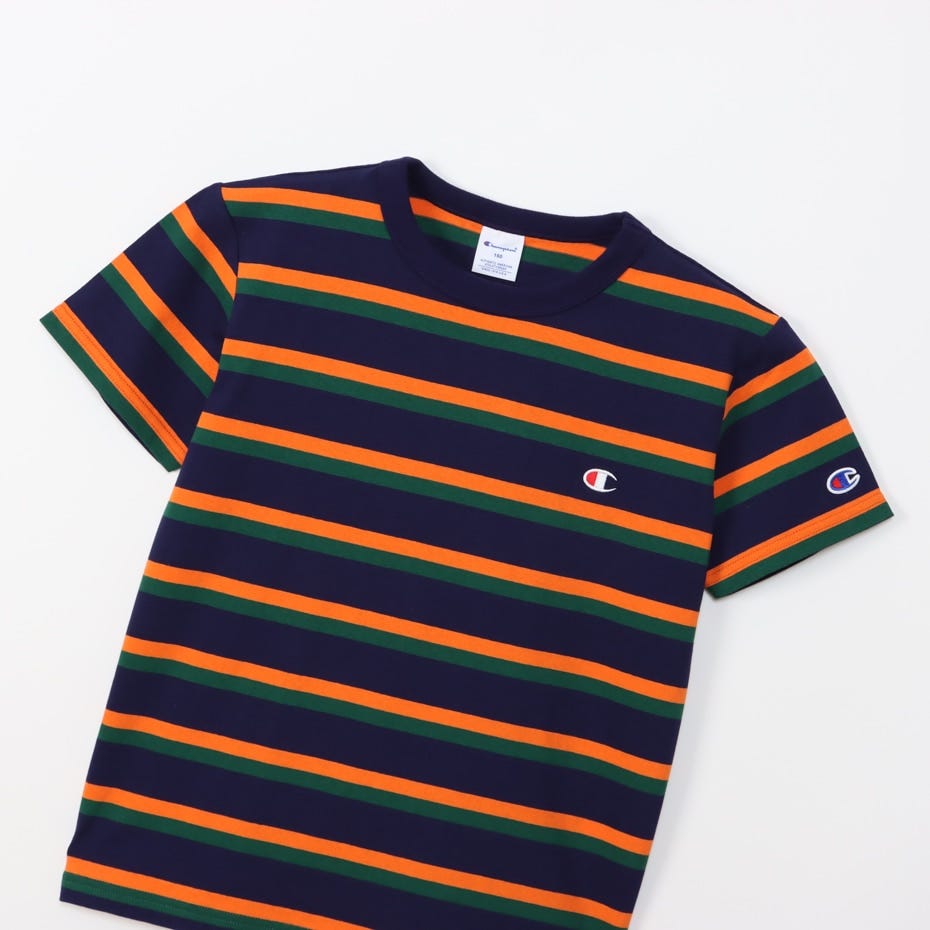 ボーダーショートスリーブTシャツ (CK-Z305)