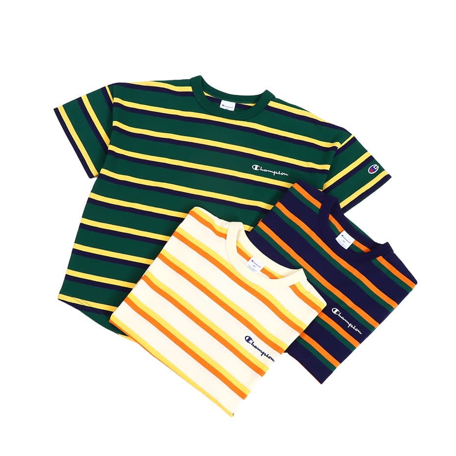 ボーダーショートスリーブTシャツ (CK-Z306)