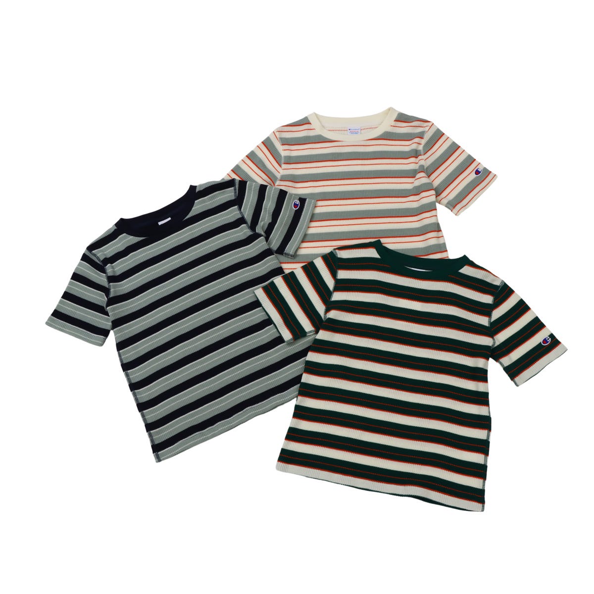 ボーダーショートスリーブTシャツ (CW-B308)