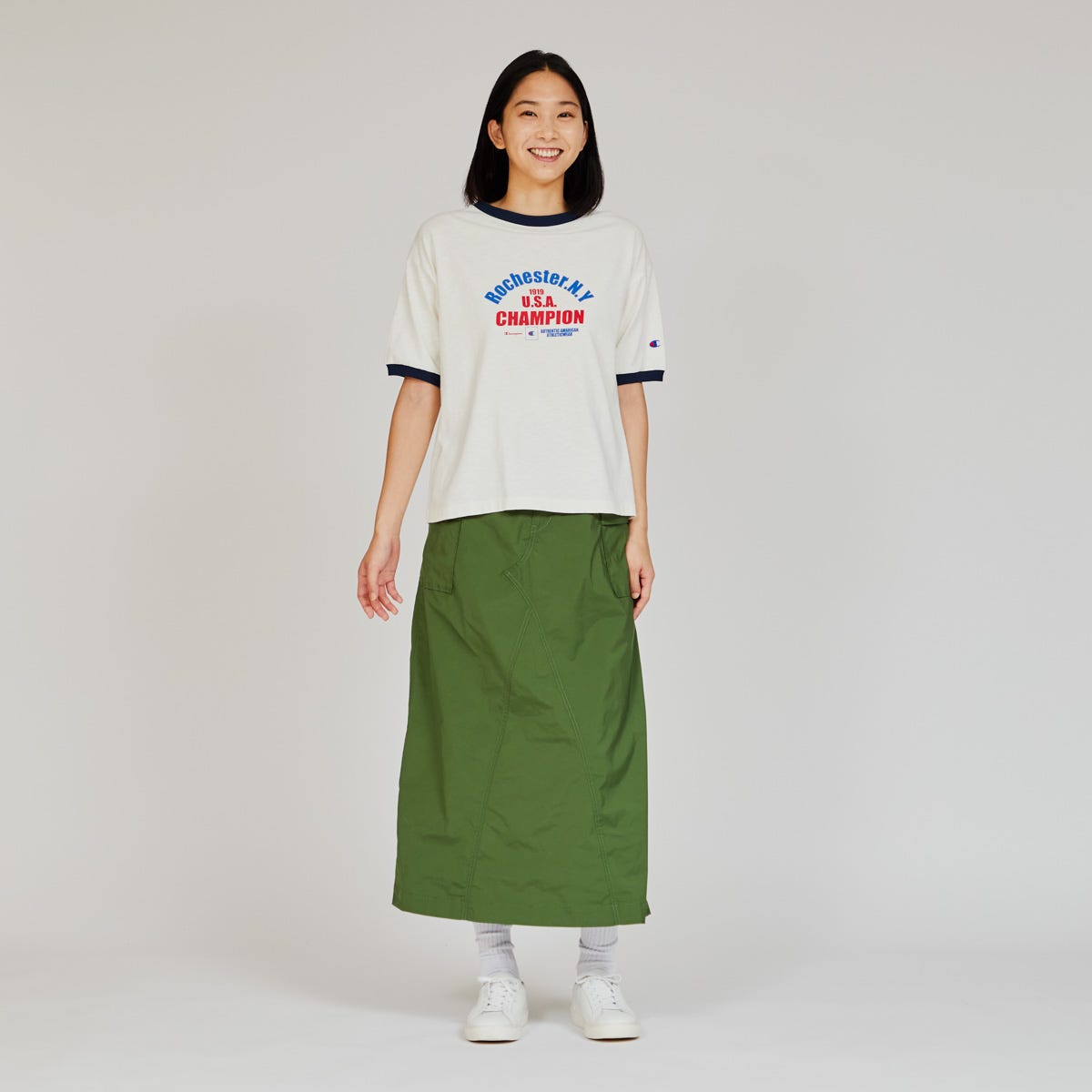 ショートスリーブリンガーTシャツ (CW-B316)