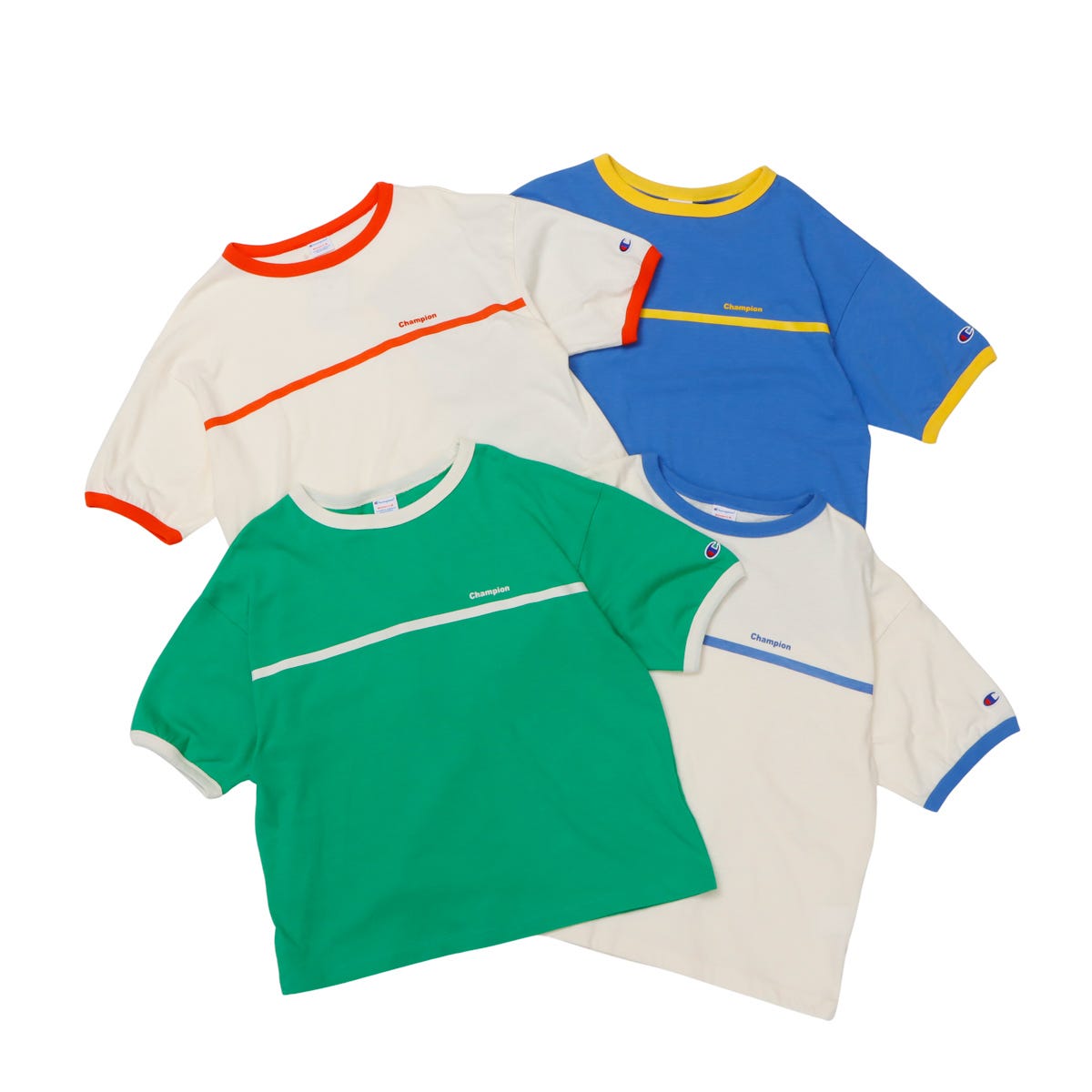 ショートスリーブリンガーTシャツ (CW-D314)