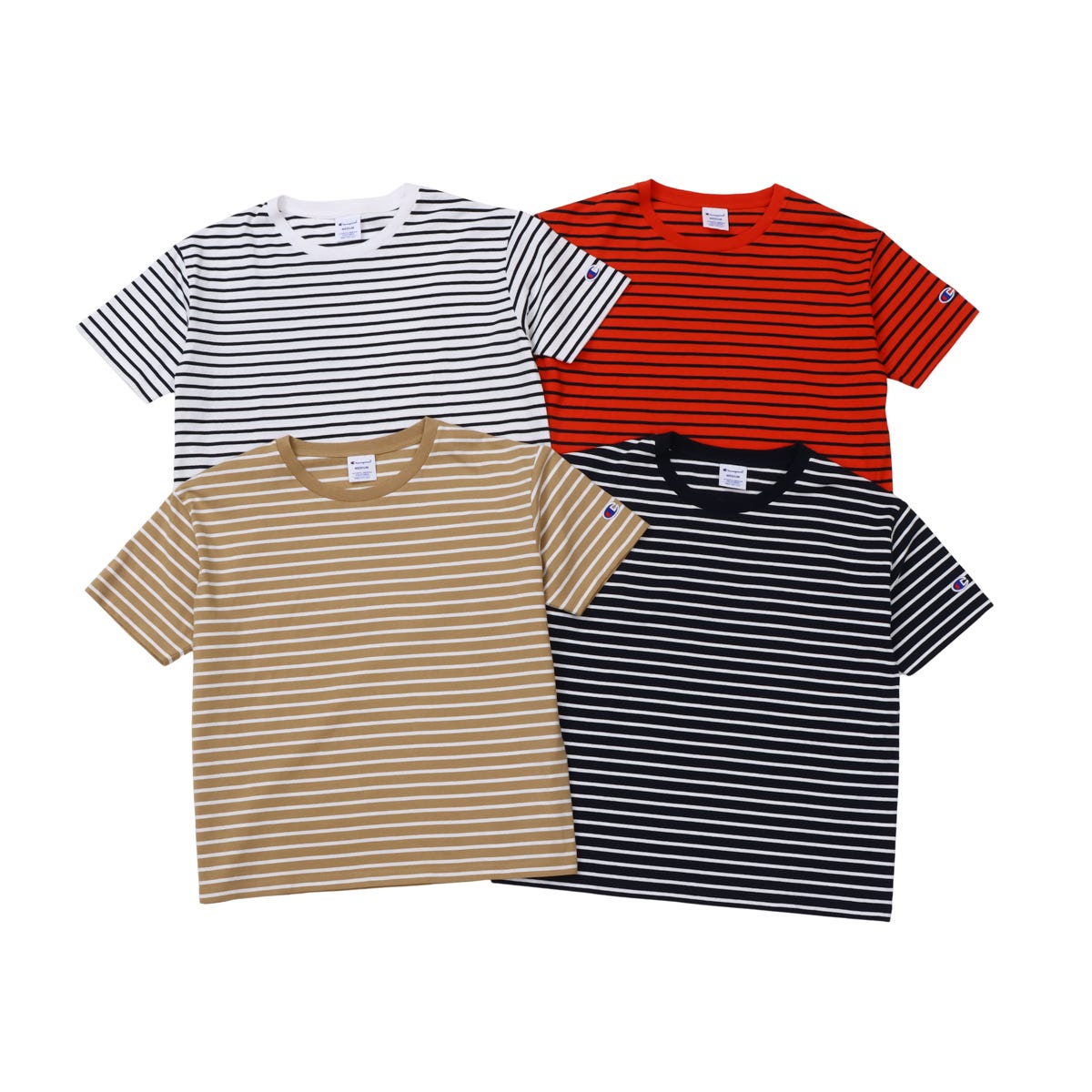 ボーダーショートスリーブポケットTシャツ (CW-D328)