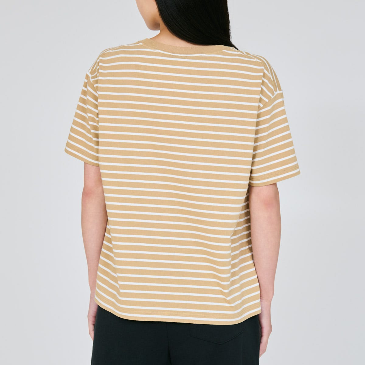 ボーダーショートスリーブポケットTシャツ (CW-D328)