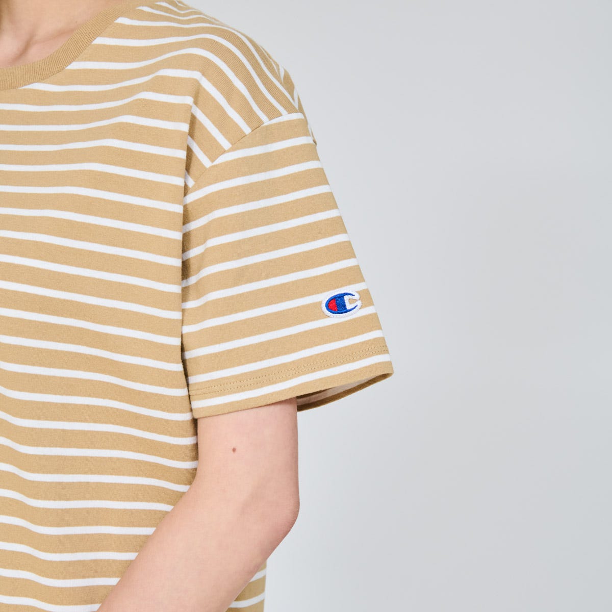 ボーダーショートスリーブポケットTシャツ (CW-D328)