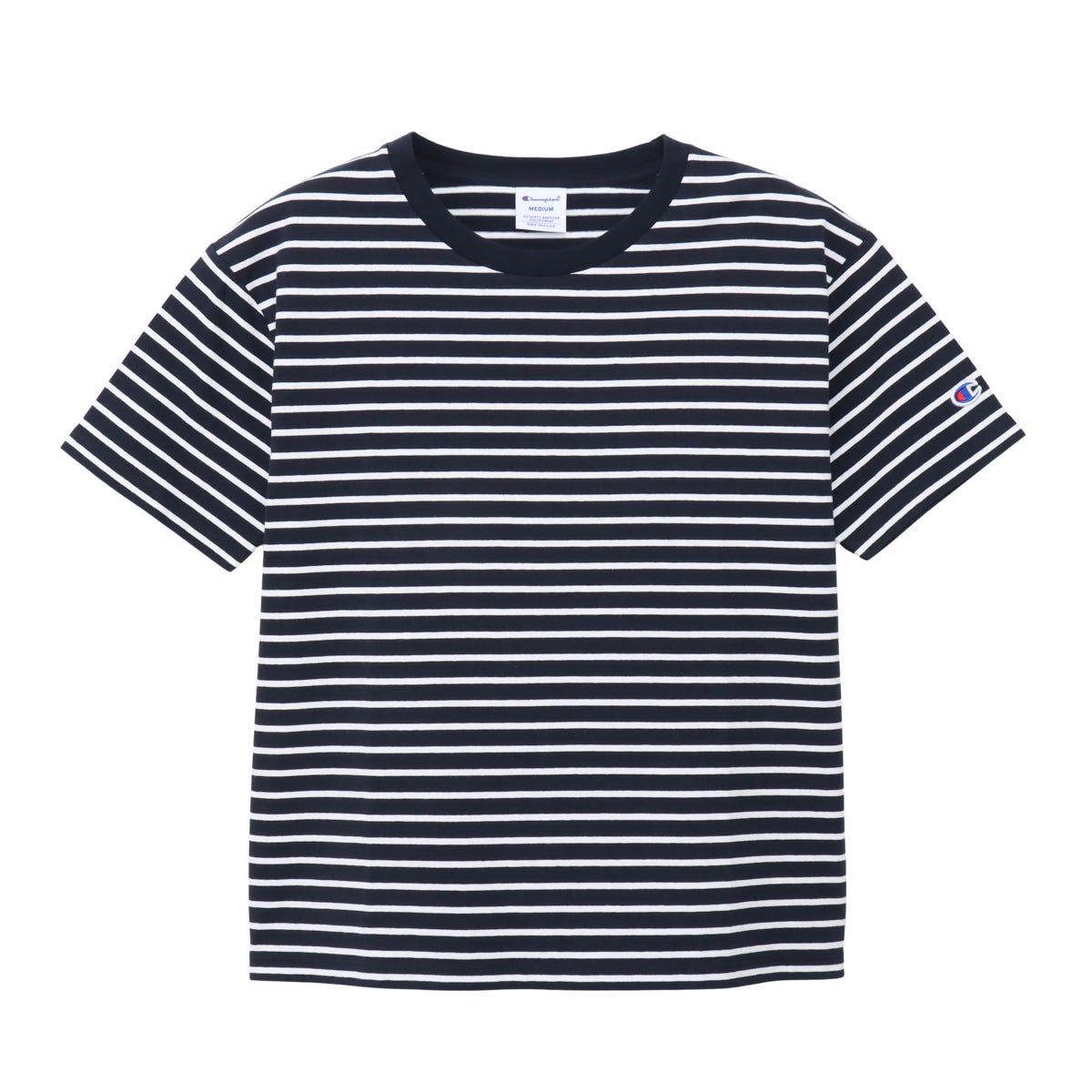 ボーダーショートスリーブポケットTシャツ (CW-D328)