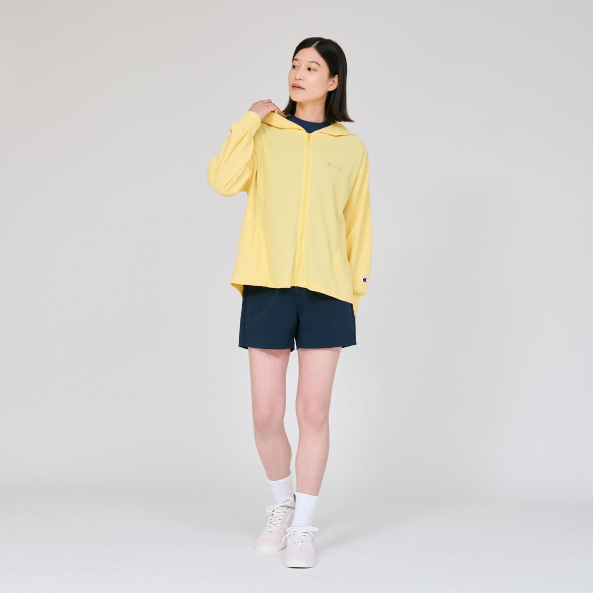 ジップフーデッドジャケット