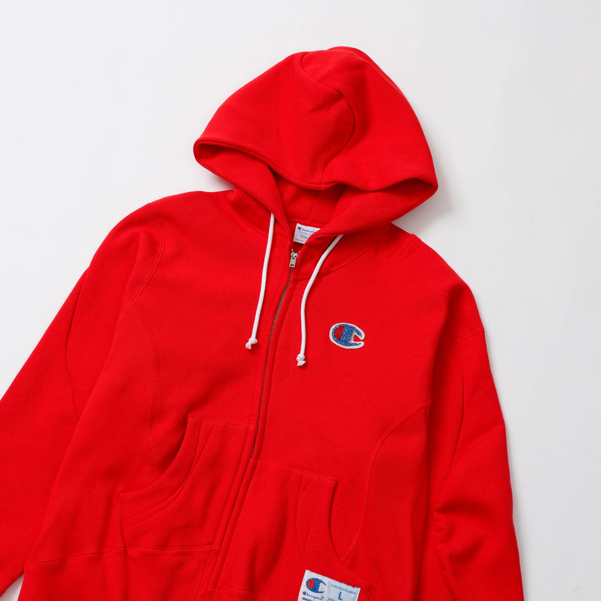 Champion × UNDERCOVER リバースウィーブ(R) ジップフーデッドスウェットシャツ(CWSC123)