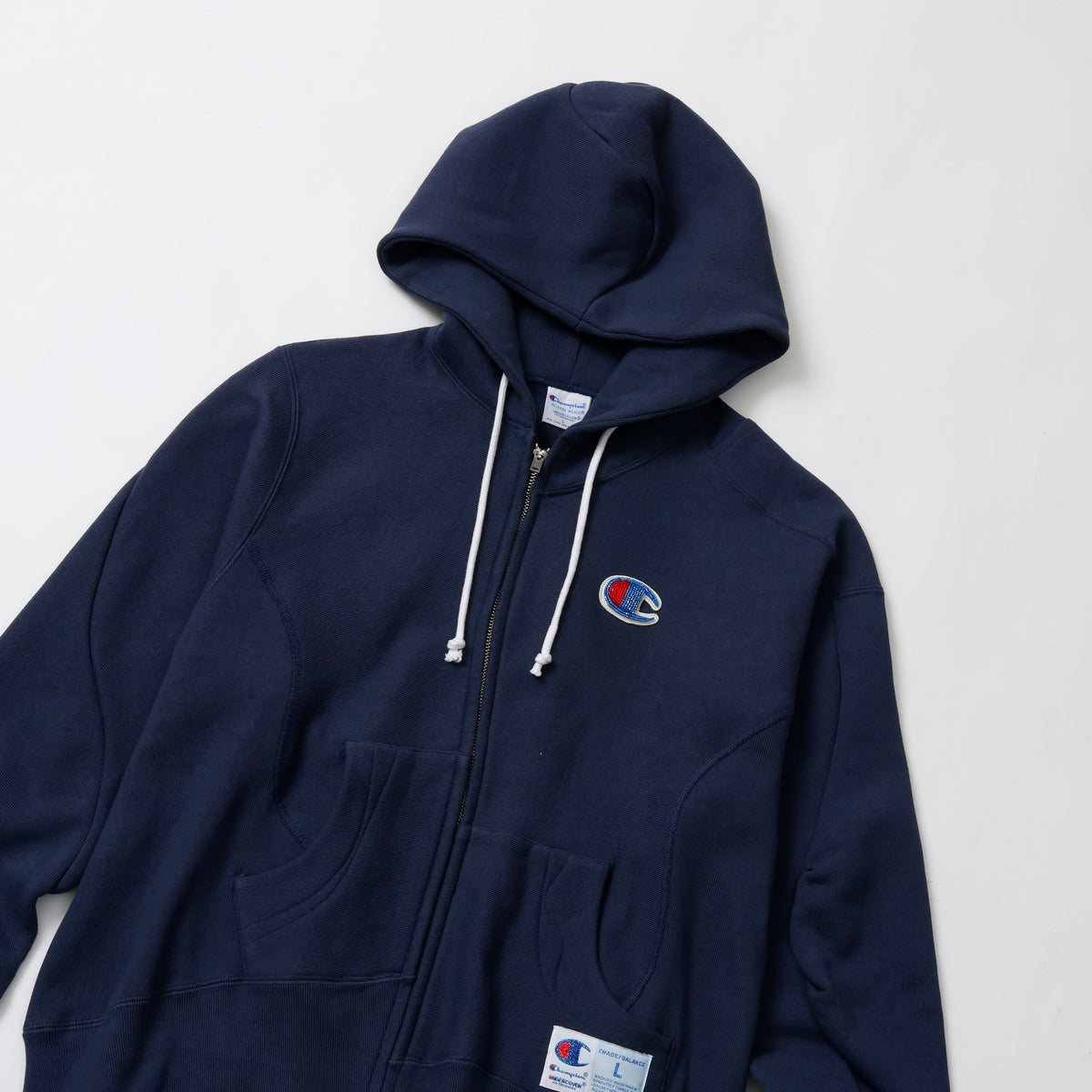 【キャンペーン対象外】Champion × UNDERCOVER リバースウィーブ(R) ジップフーデッドスウェットシャツ(CWSC123)