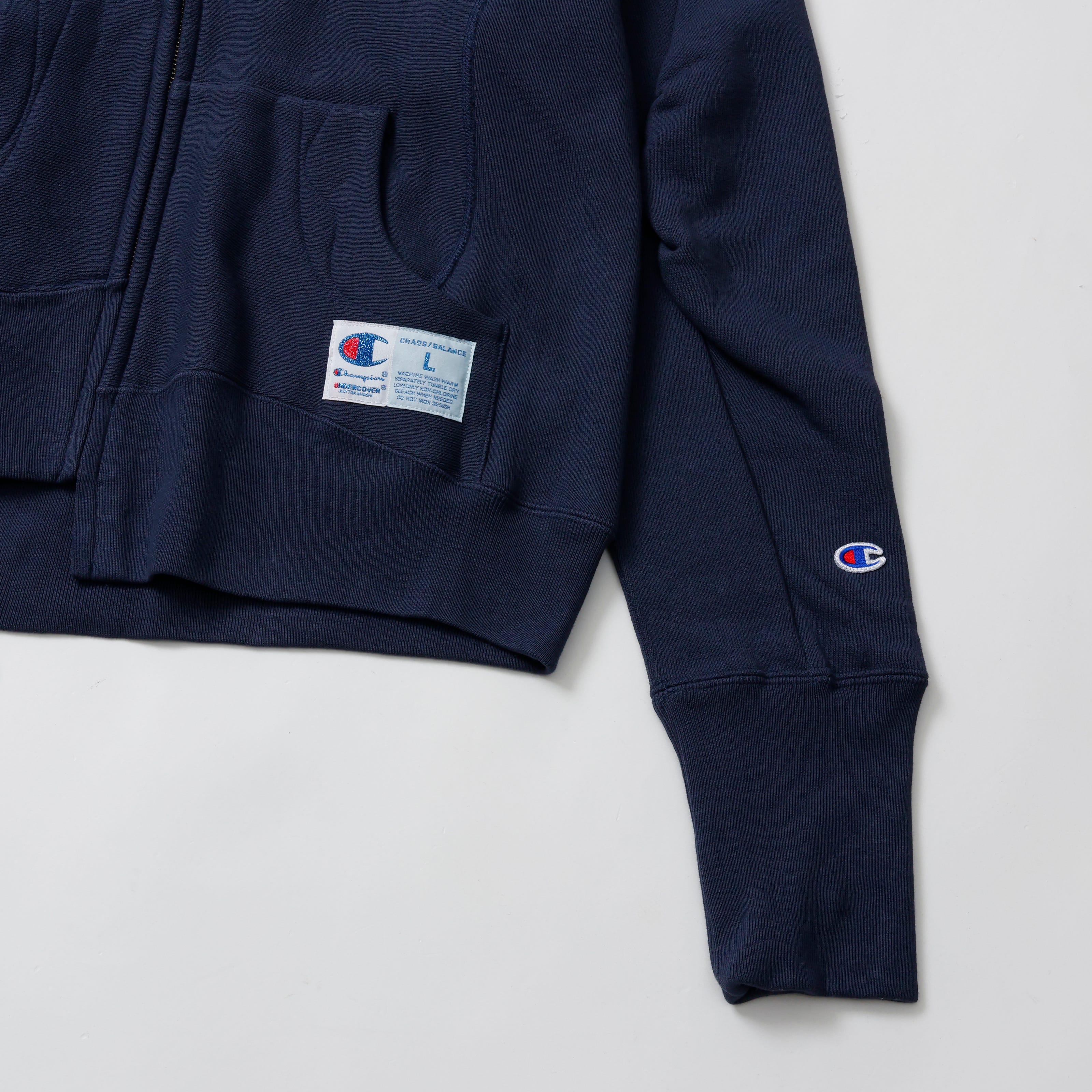【キャンペーン対象外】Champion × UNDERCOVER リバースウィーブ(R) ジップフーデッドスウェットシャツ(CWSC123)
