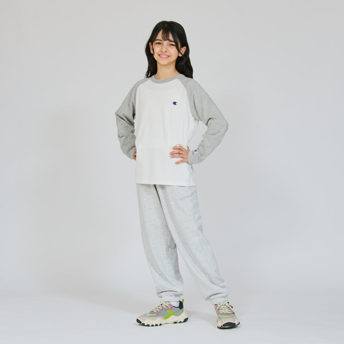 ラグラン ロングスリーブTシャツ (CK-E403)