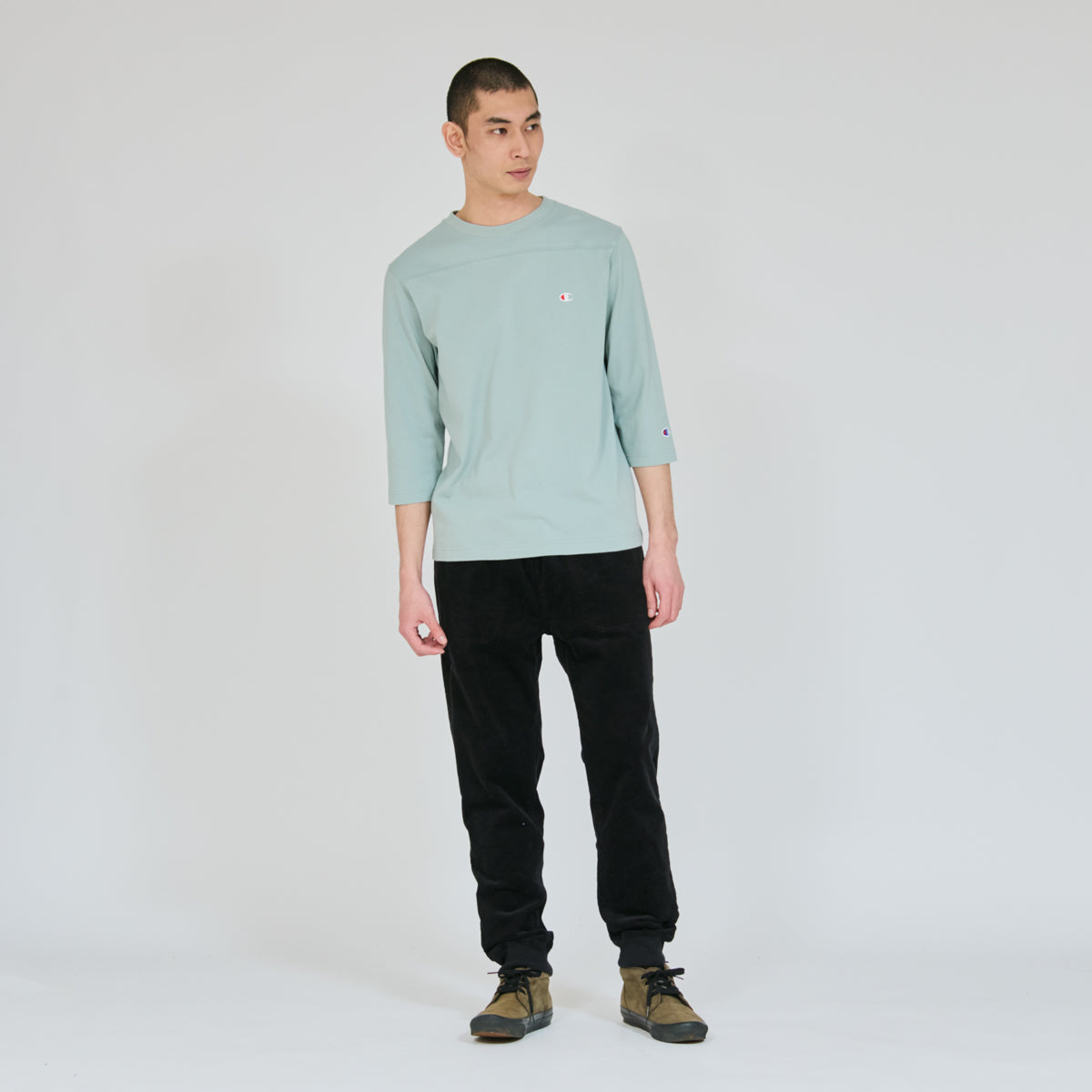 3/4スリーブフットボールTシャツ (C3-C426)