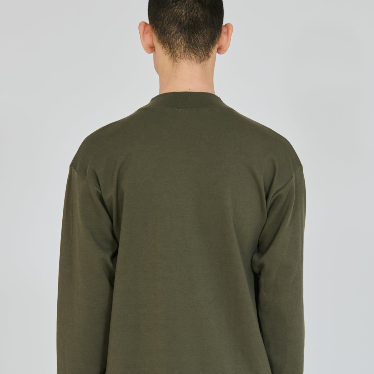 モックネックロングスリーブTシャツ (C3-C427L)