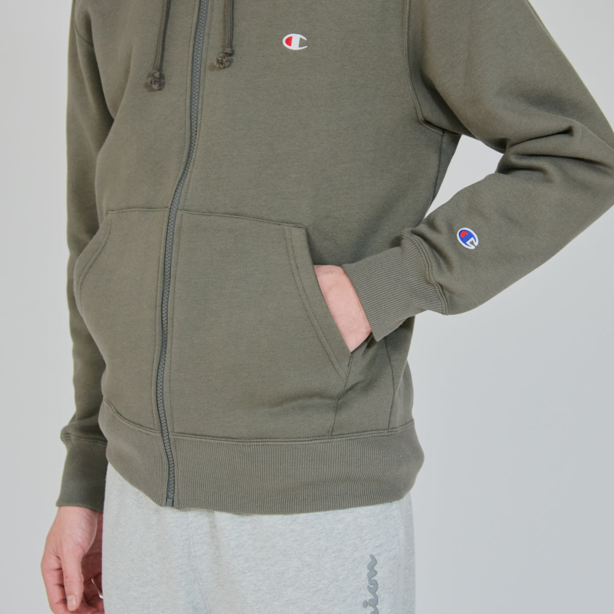 ジップフーデッドスウェットシャツ (C3-Y140)