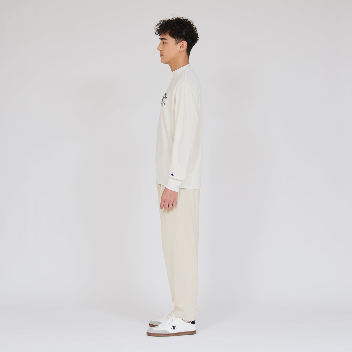 ロングスリーブモックネックシャツ (C3-EG401)