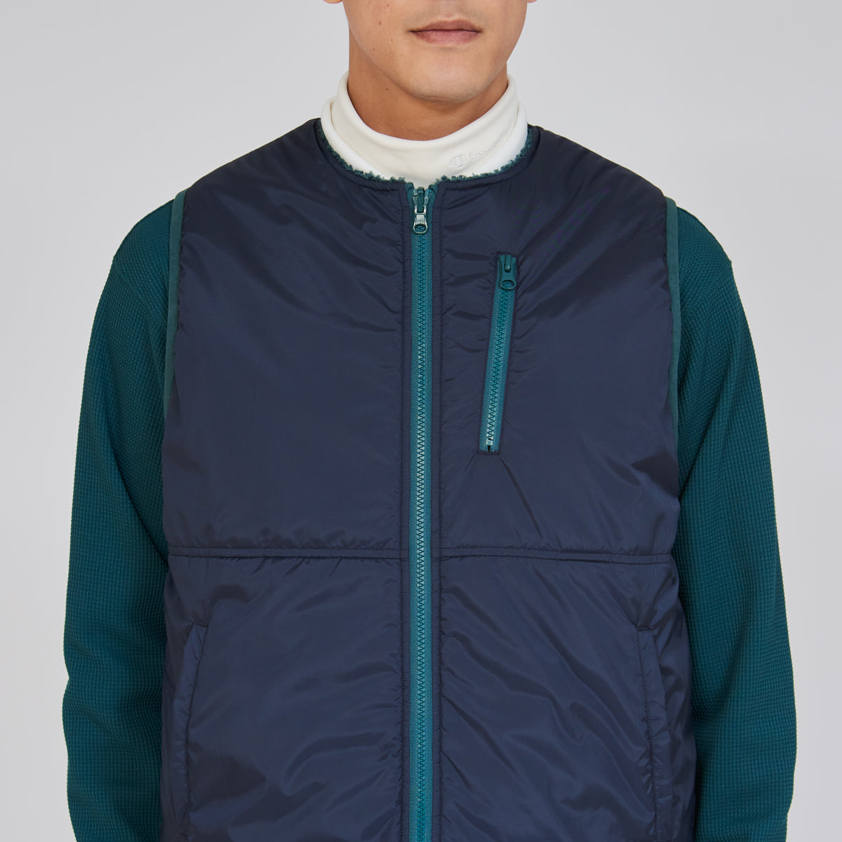 ZIP REVERSIBLE VEST