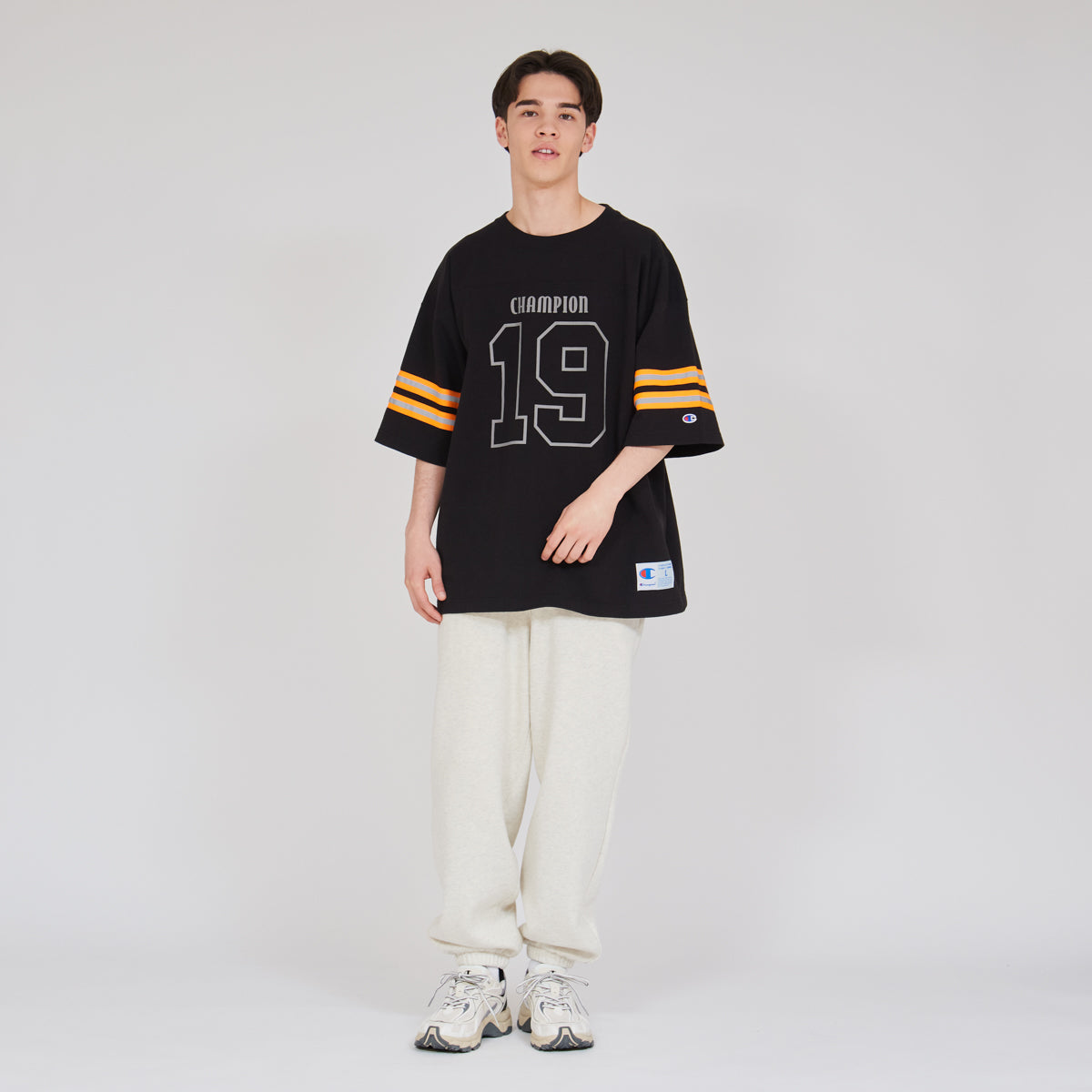 ハーフスリーブフットボールTシャツ (C3-E304)