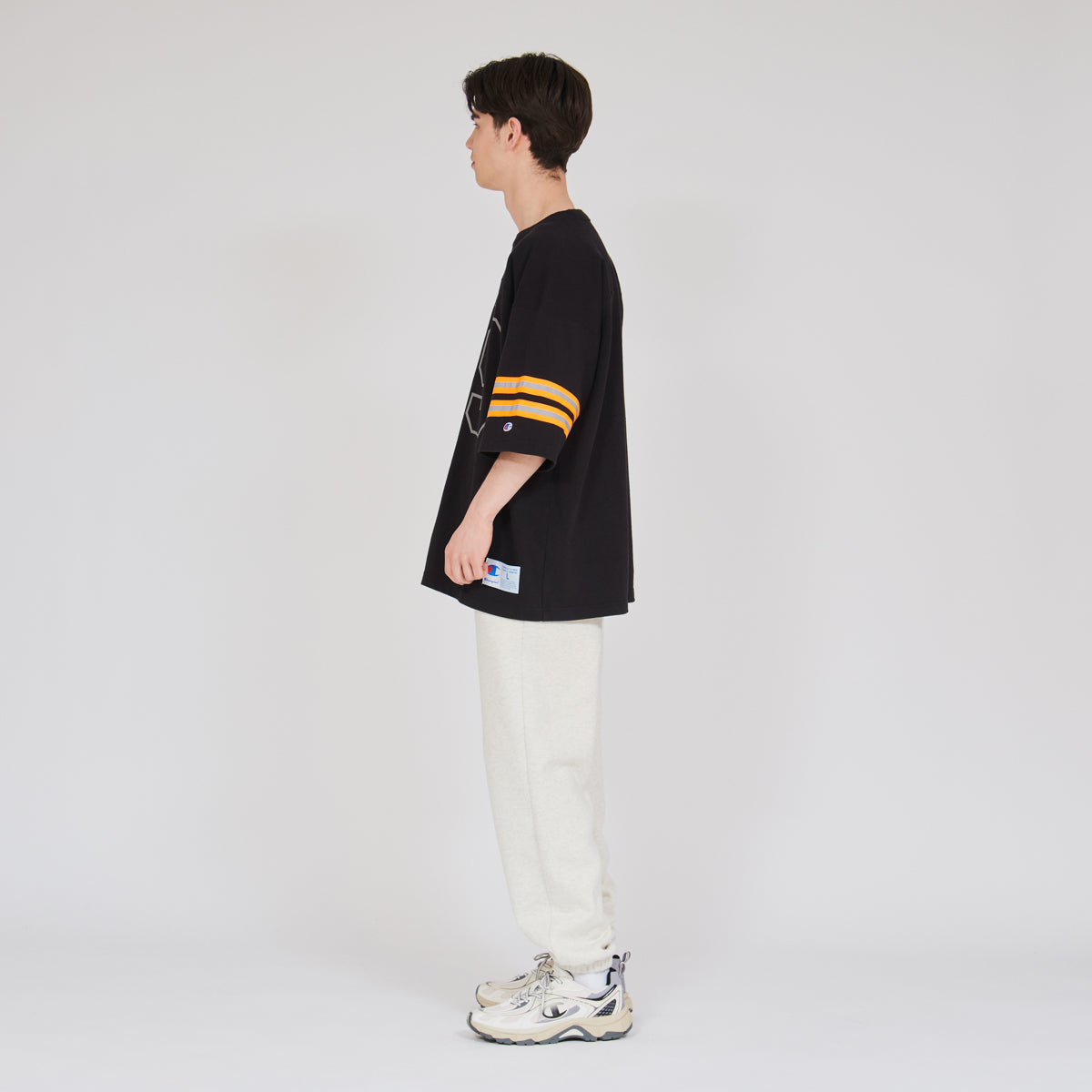 ハーフスリーブフットボールTシャツ (C3-E304)