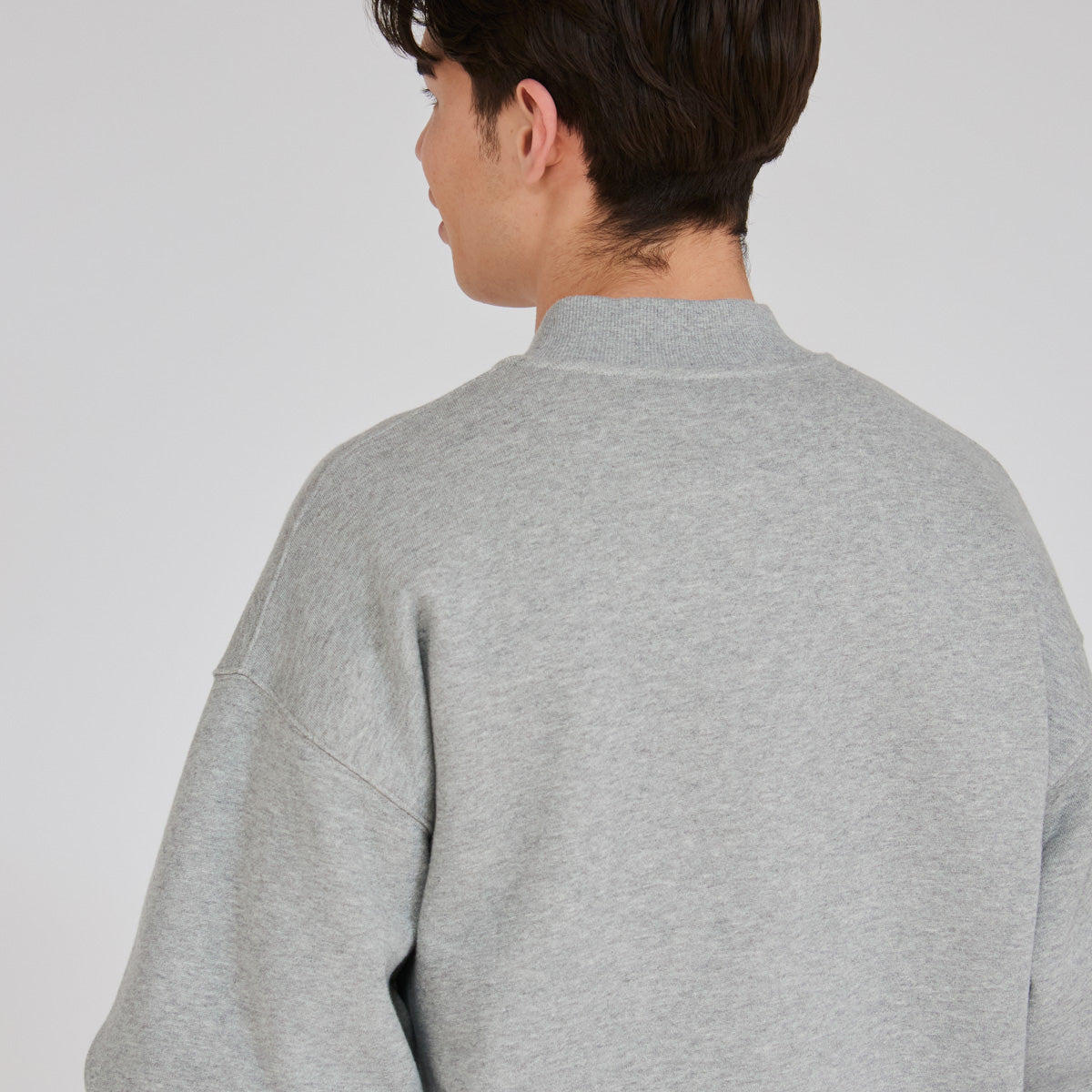 SNAP SWEATSHIRT