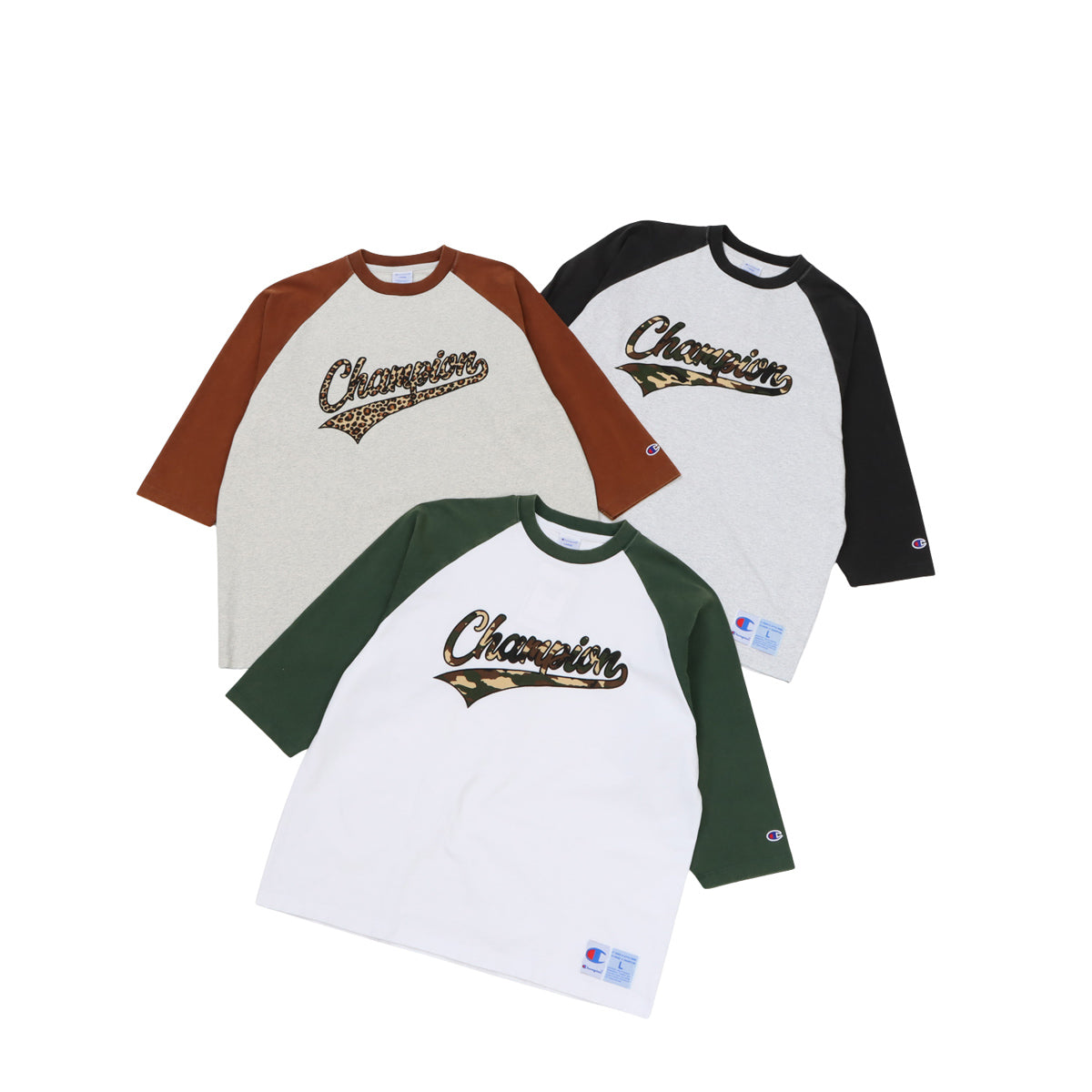 3/4スリーブTシャツ (C3-C410)