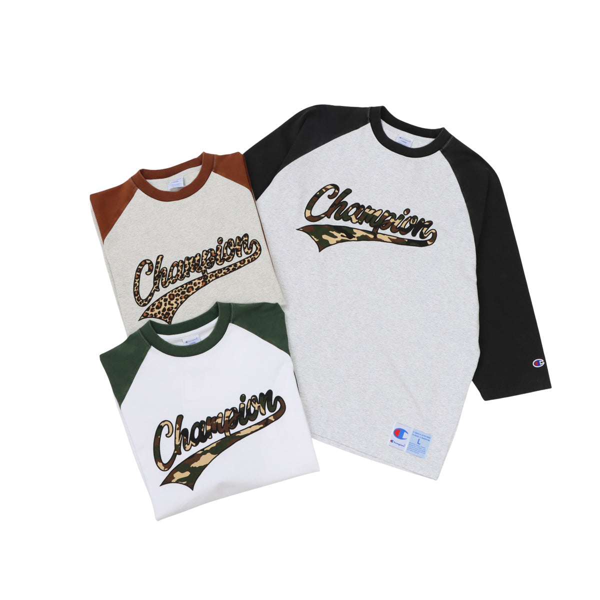 3/4スリーブTシャツ (C3-C410)